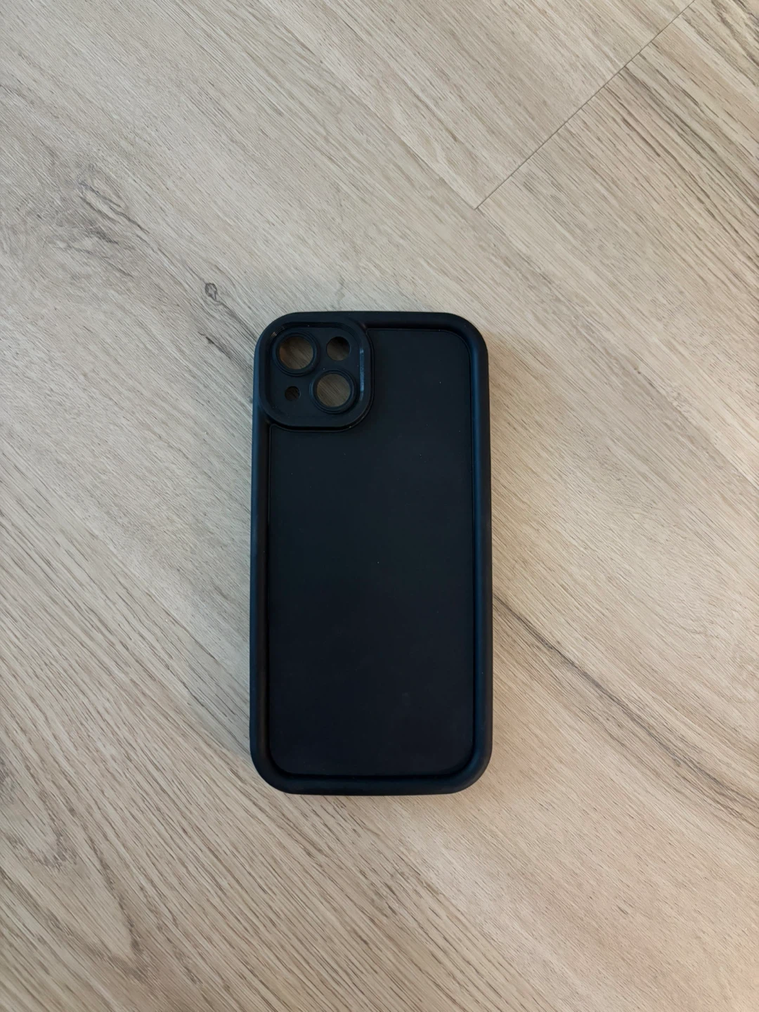 Black iPhone 12 plus Case