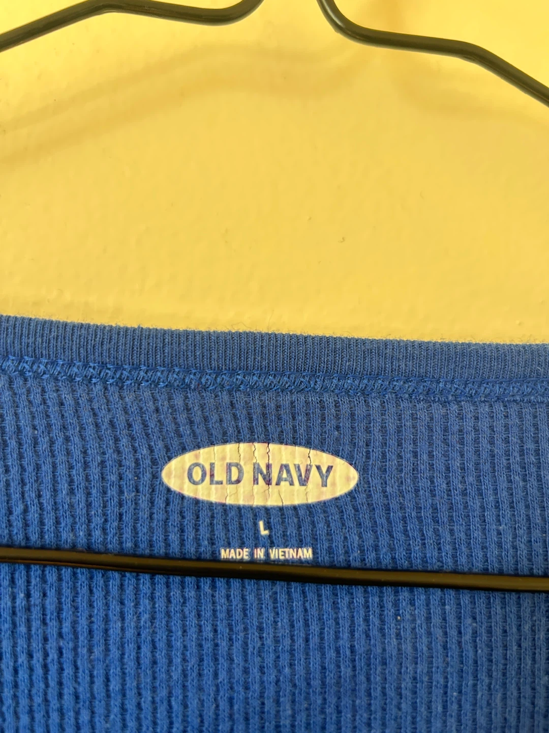 Old Navy Blue Long Sleeve Thermal Top - photo 2