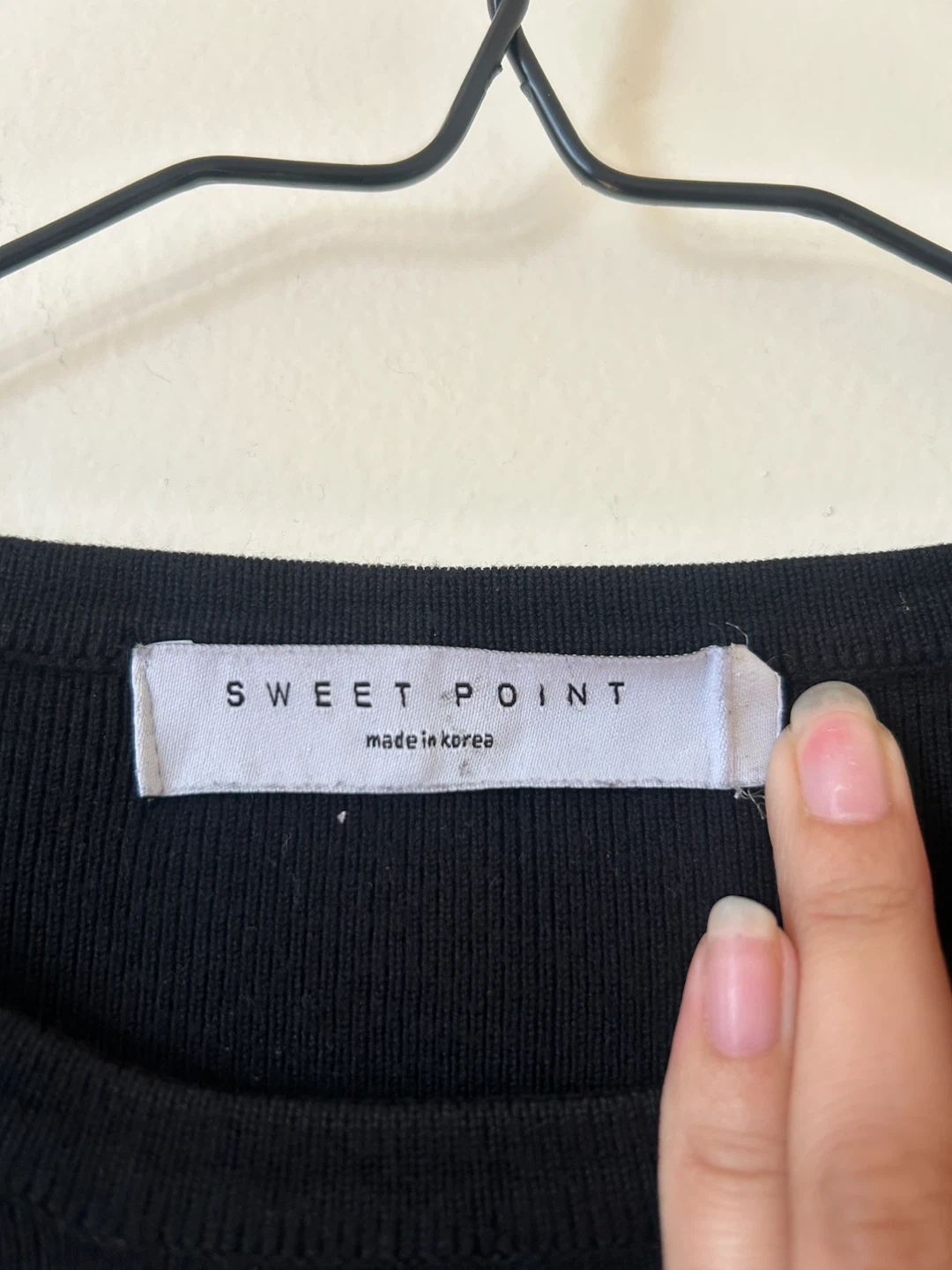 Sweet Point Black Long Sleeve Dress - photo 2