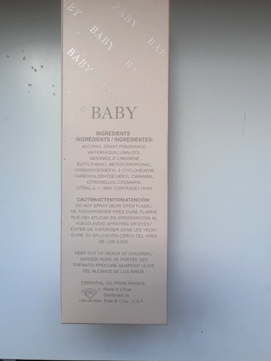EBC Collection BABY Eau De Parfum Vaporisateur Spray - photo 3