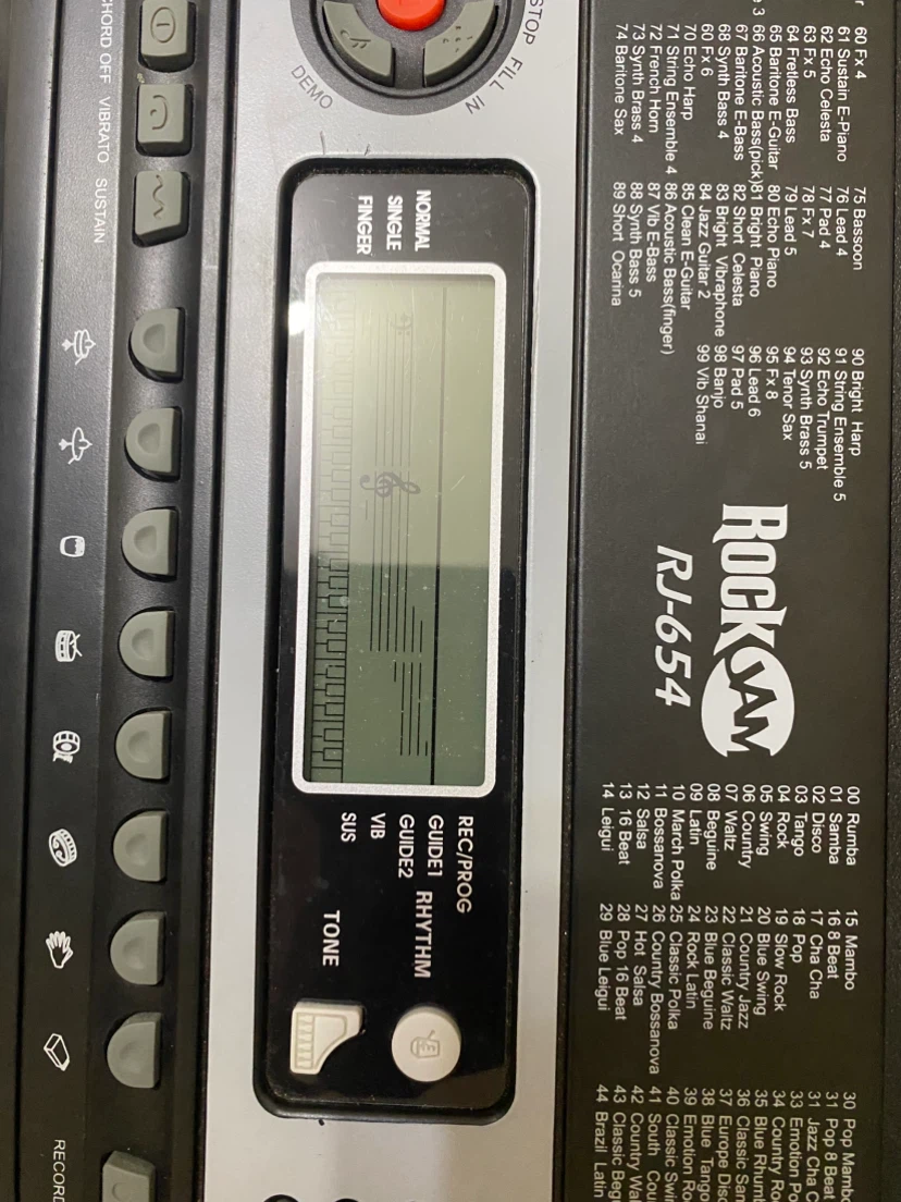 RockJam 54-Key Digital Piano Keyboard – Excellent Condition. - photo 3