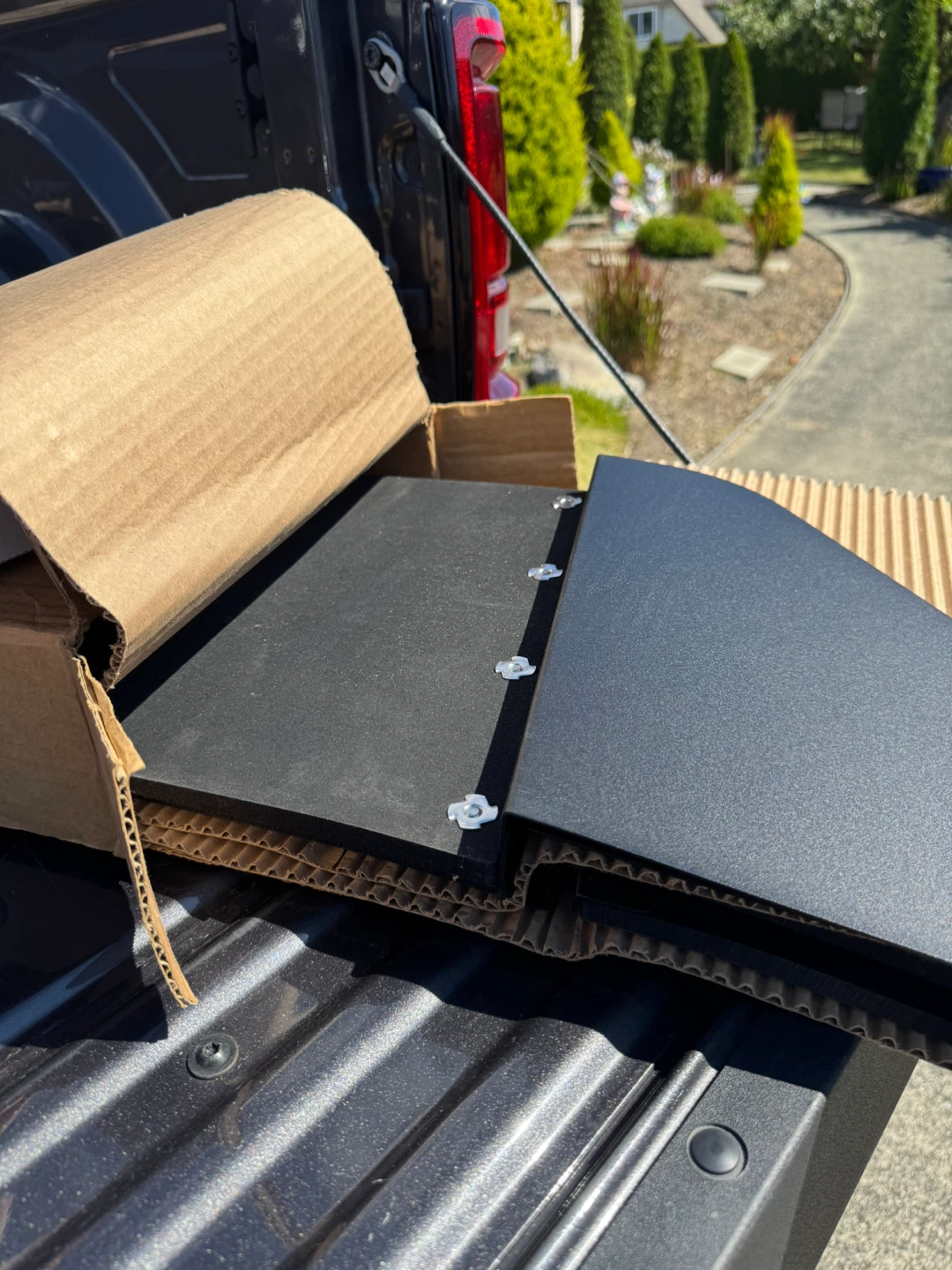 Black Metal Mud Flaps for Truck