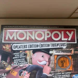 Monopoly Cheaters Edition Board Game