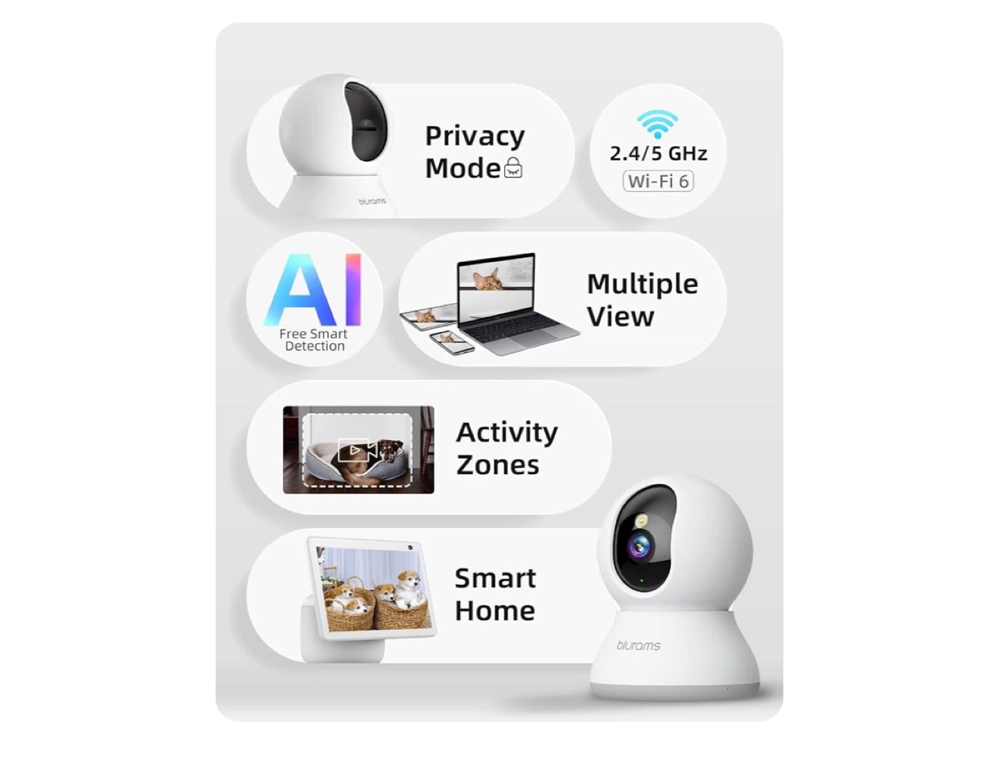 Blurams Indoor Security Camera 2-in-1 - photo 4