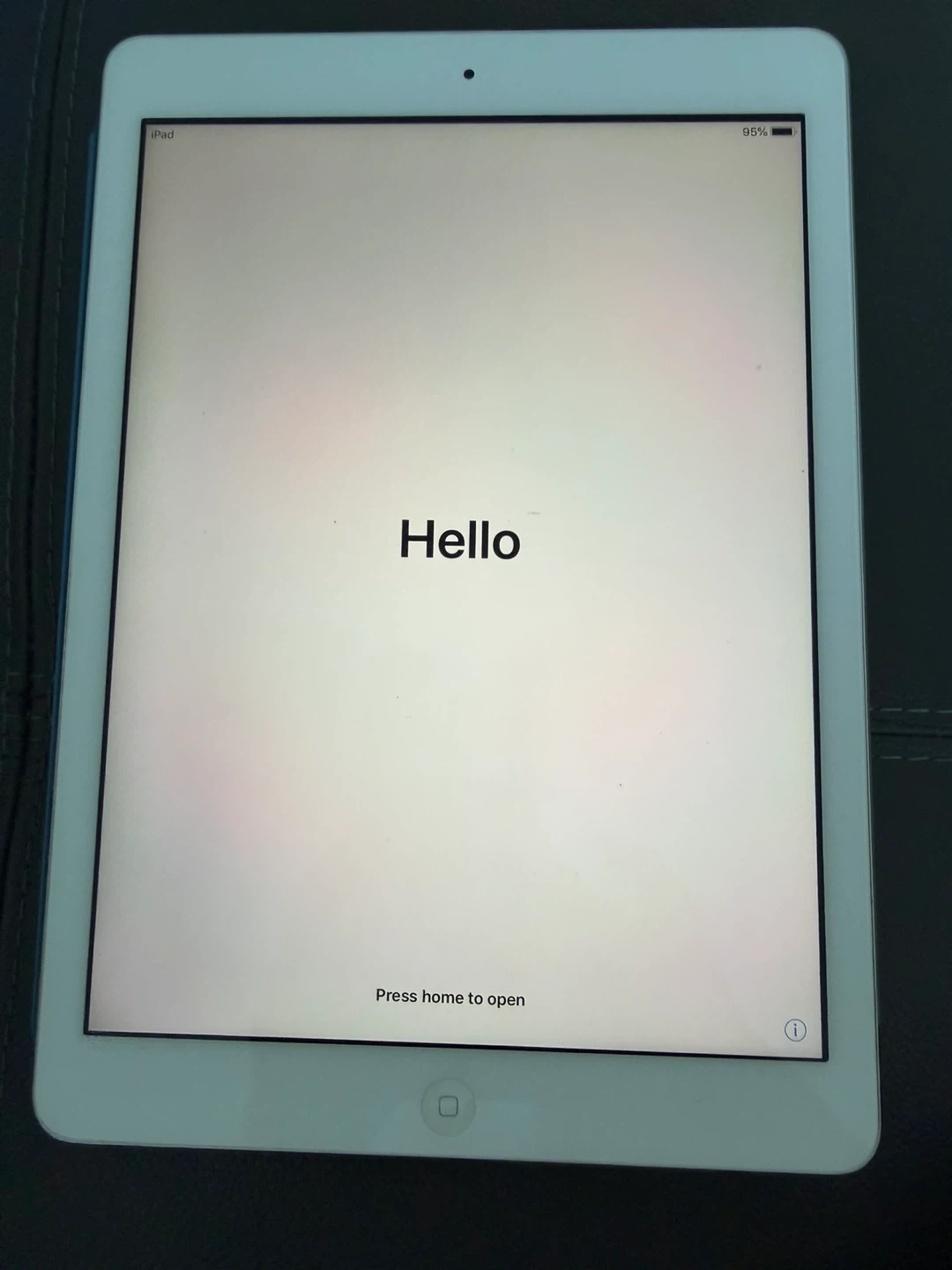 Apple iPad Air - 64GB with Blue Case