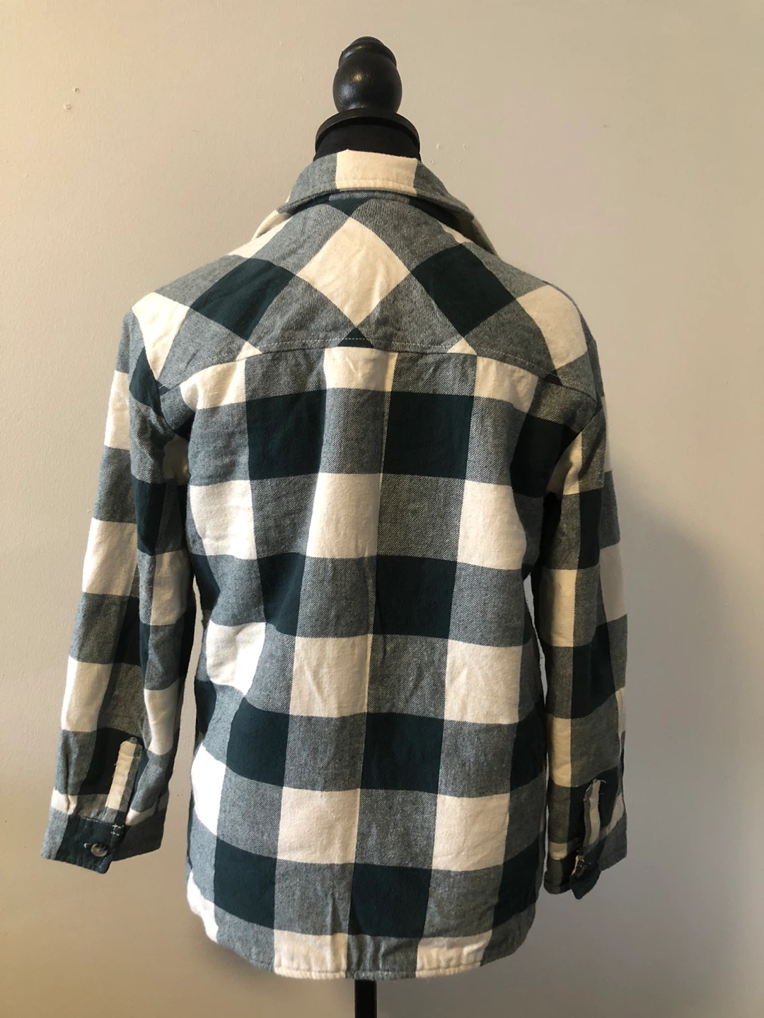 GAP Kids Sherpa Lined Flannel Shirt Jacket - photo 3