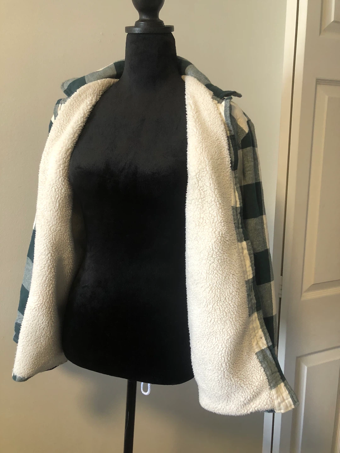 GAP Kids Sherpa Lined Flannel Shirt Jacket - photo 4