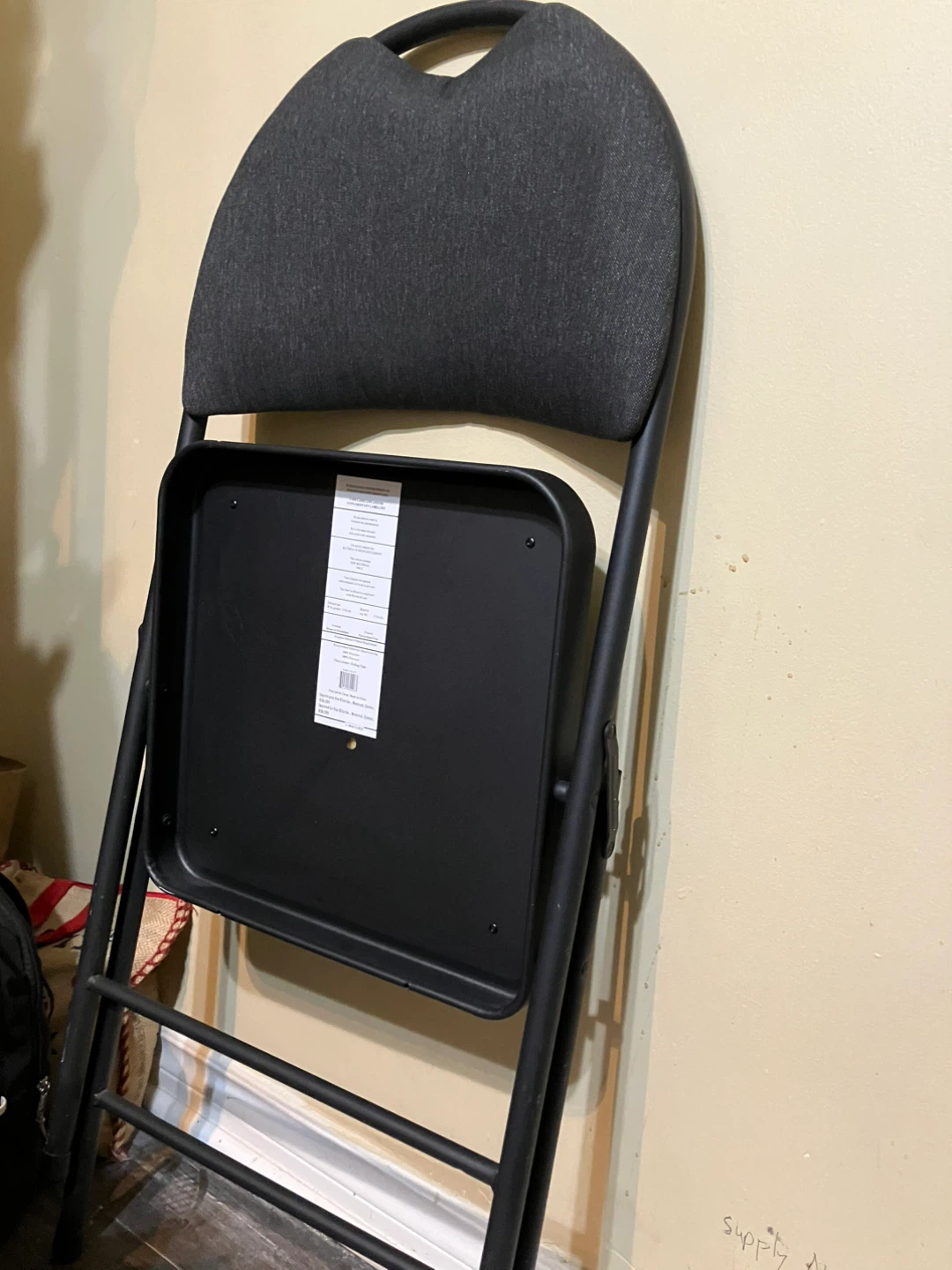 Dark Grey Folding Chair - photo 2