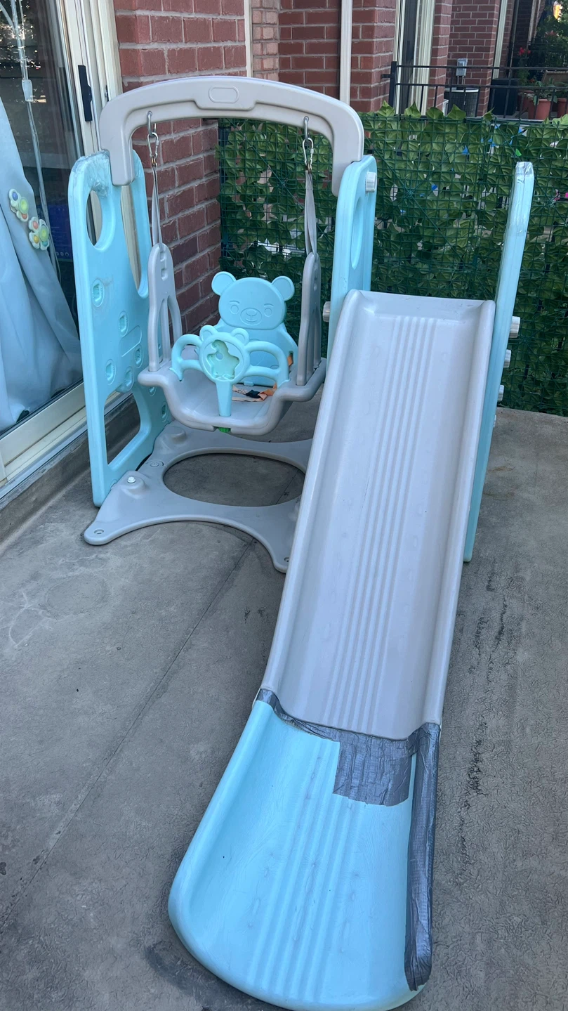 Toddler Slide and Swing Set