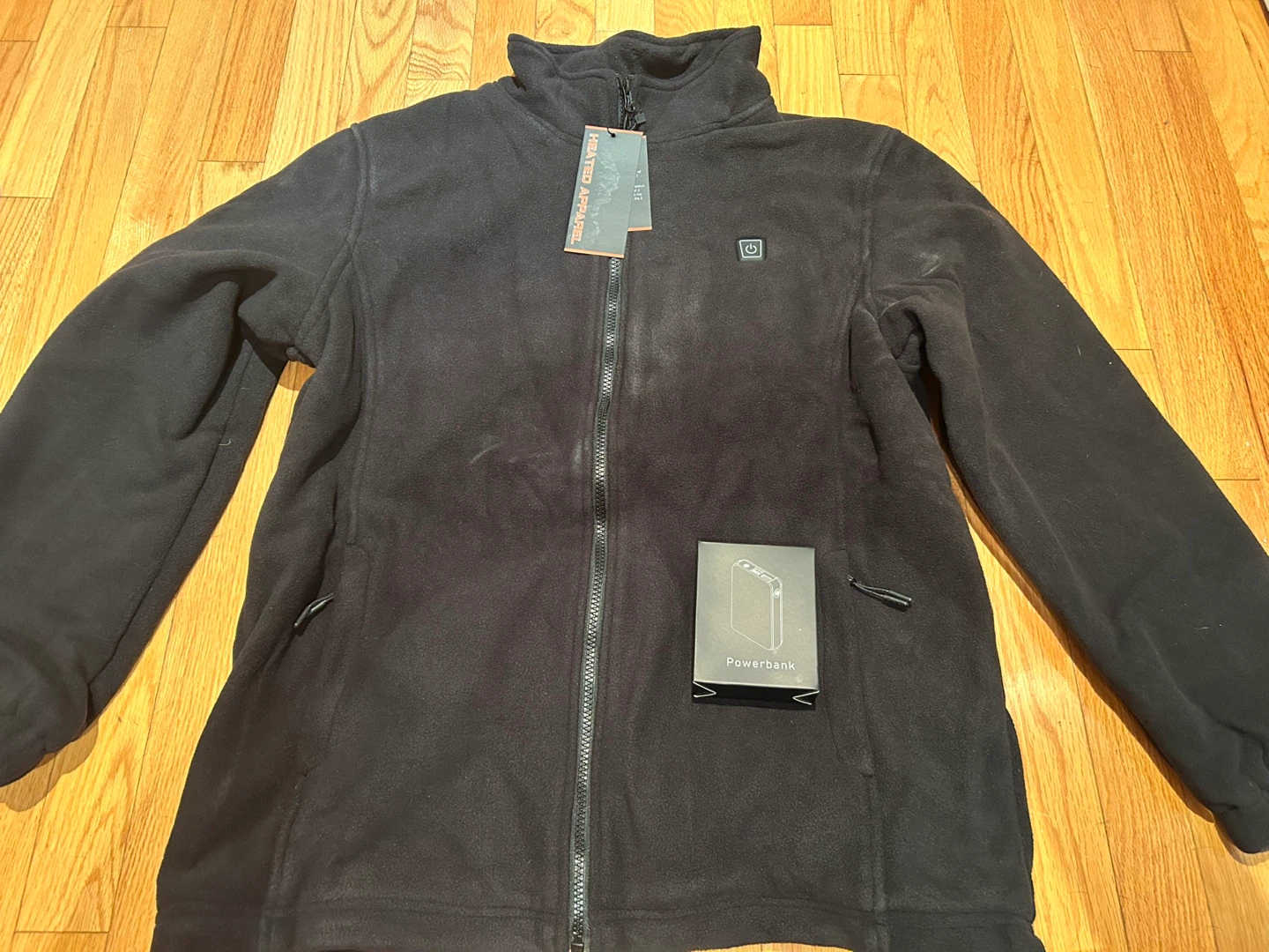 Heated Apparel Black Fleece Jacket - photo 3