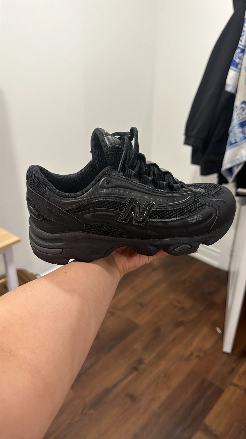 New Balance 1000 All Black Sneakers