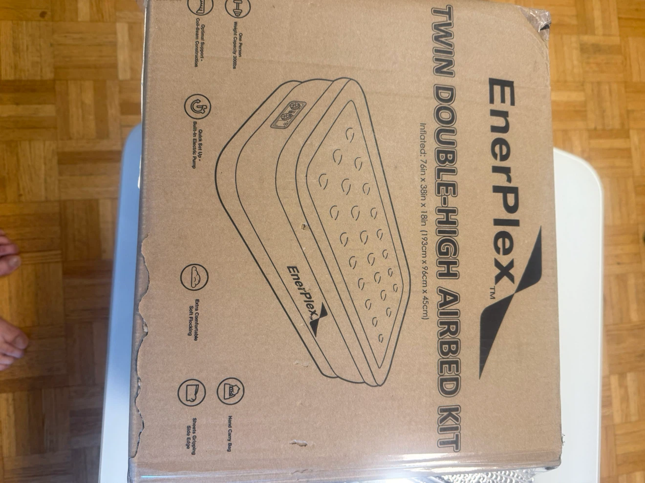 EnerPlex Twin Double-High Airbed Kit