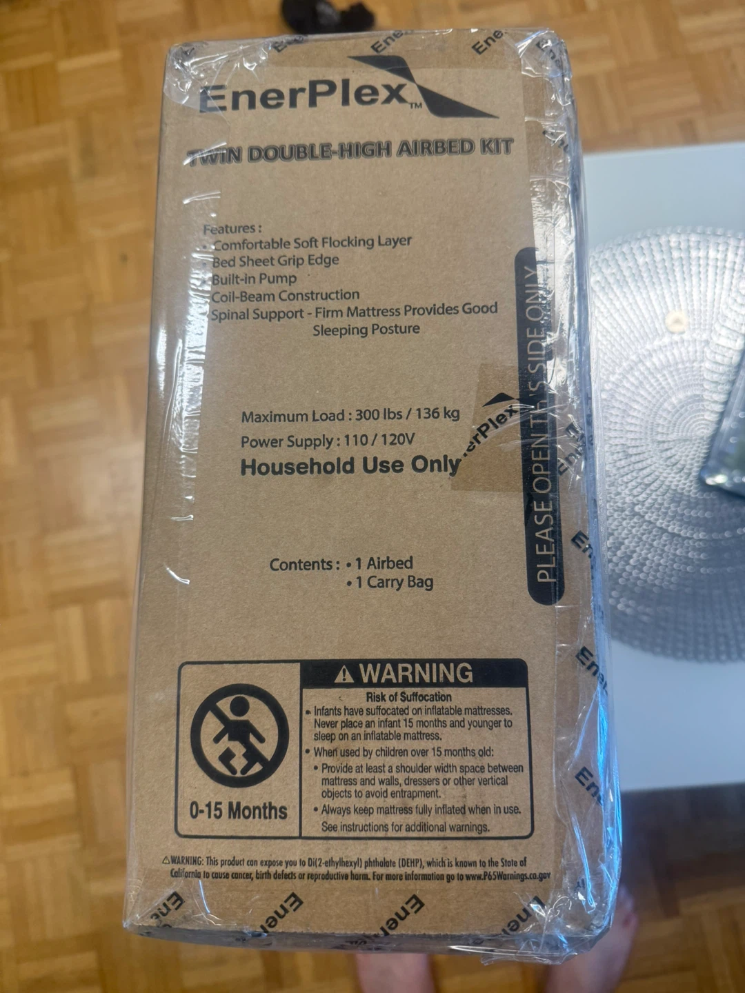 EnerPlex Twin Double-High Airbed Kit - photo 2