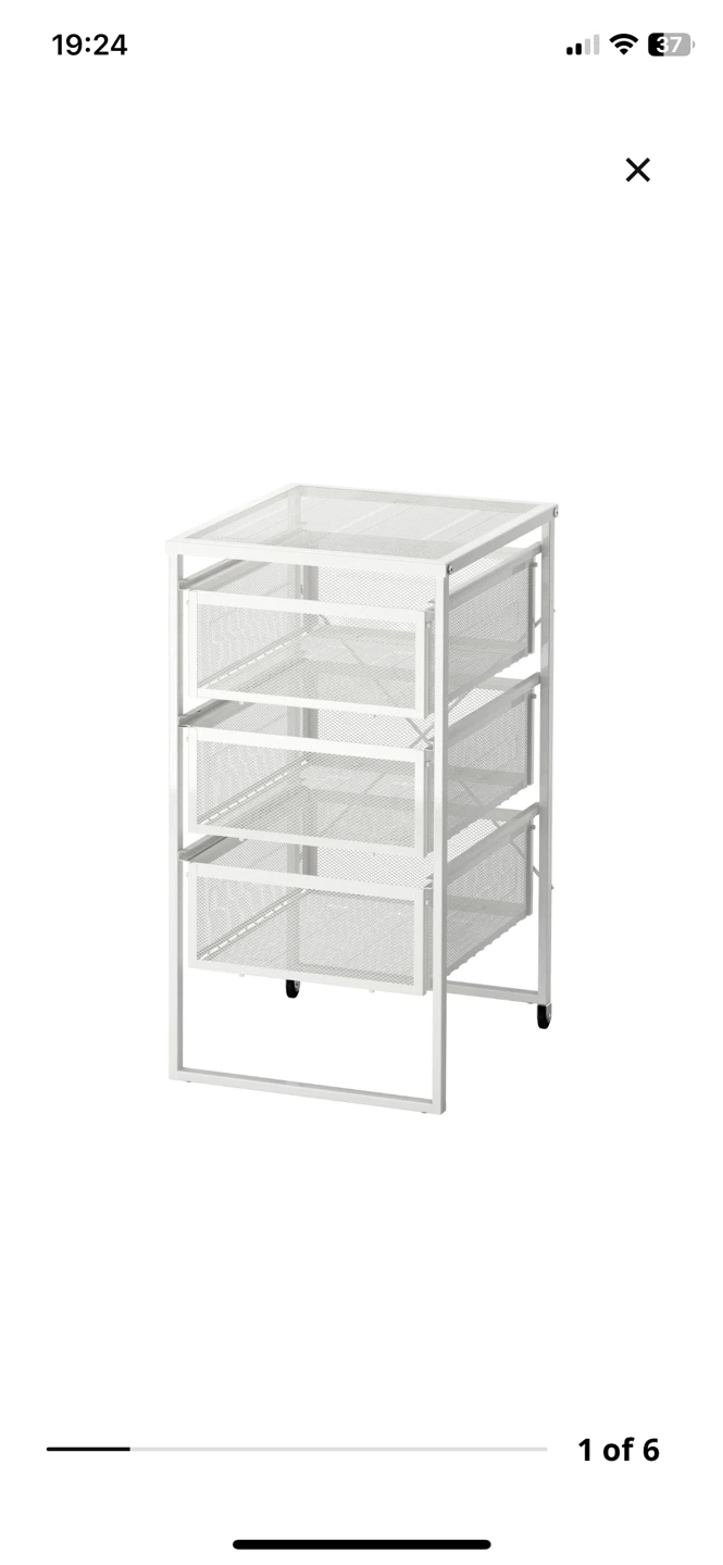 BRAND NEW COND./Metal Drawer Unit Wheels