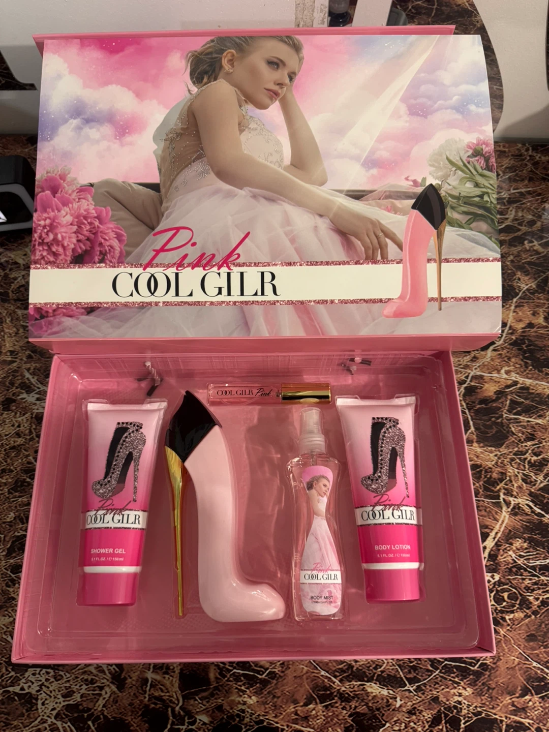 Cool Girl Pink Perfume Gift Set