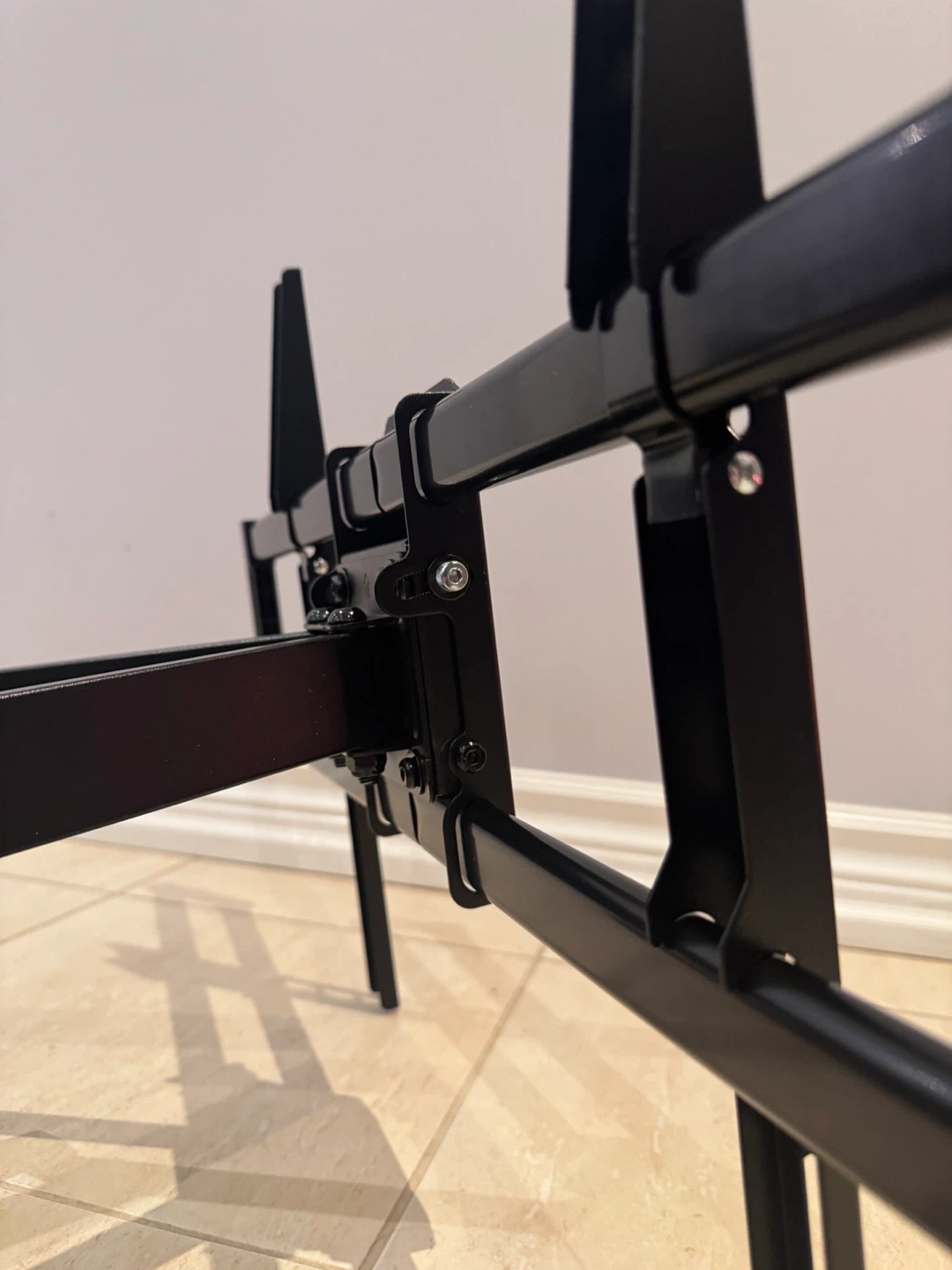 Black Full Motion TV Wall Mount - photo 5