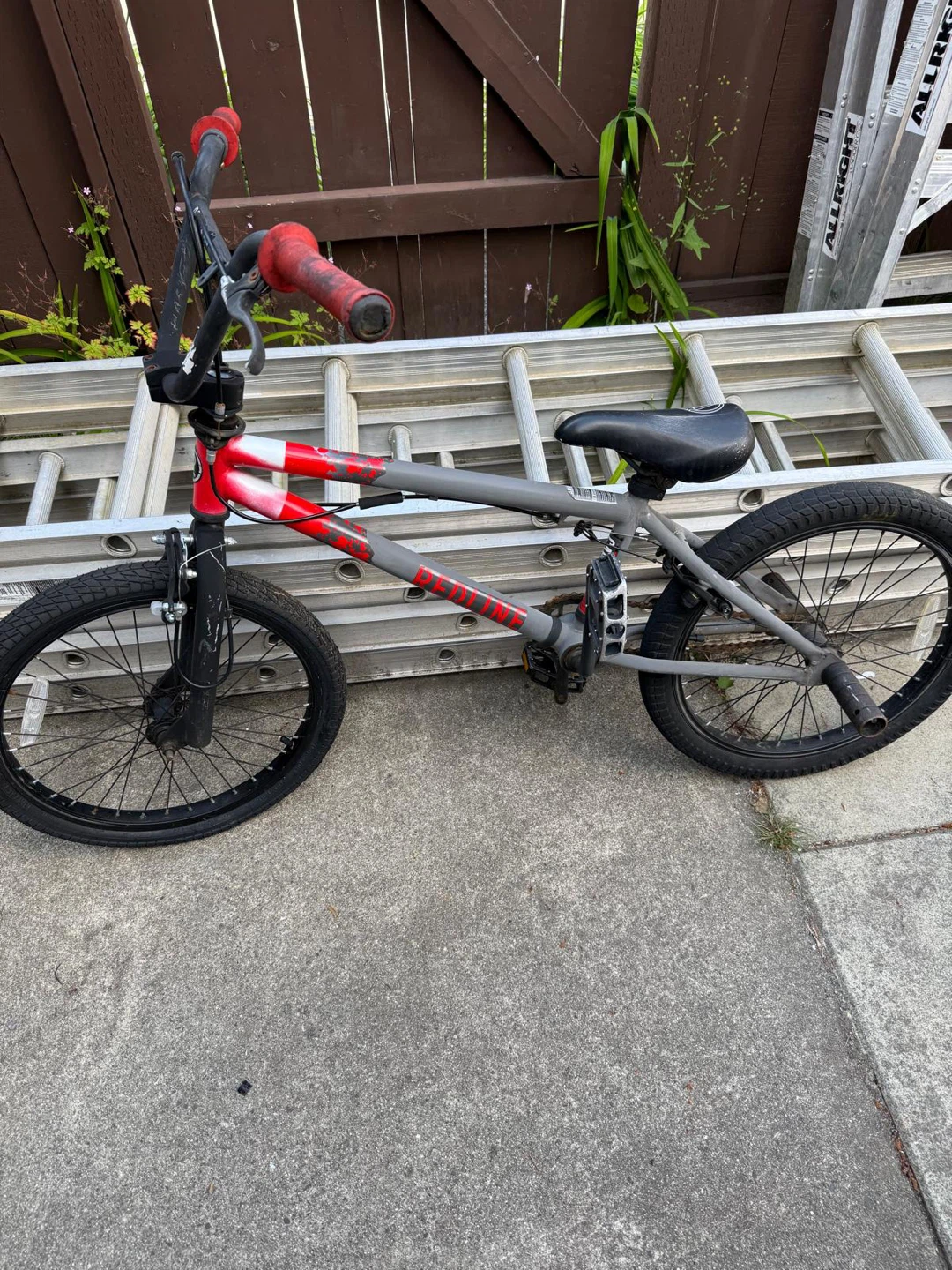 Redline Captain BMX Bike - Red, 20-in Wheel