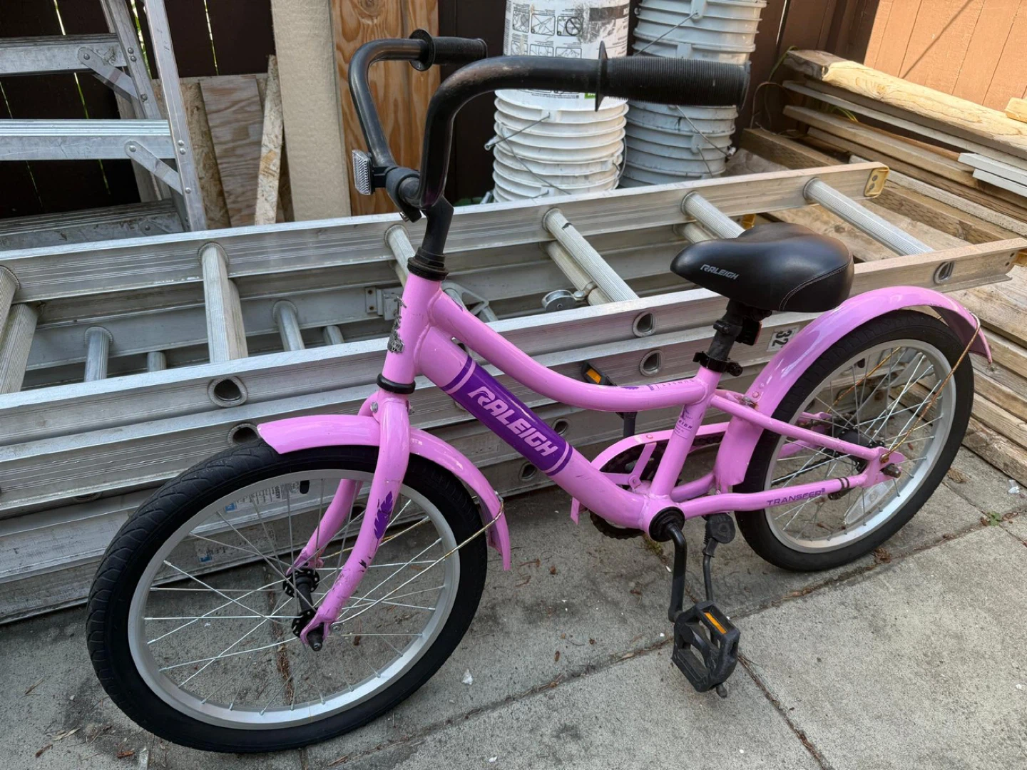 Raleigh Sunset Kids' Cruiser Bike - Pink