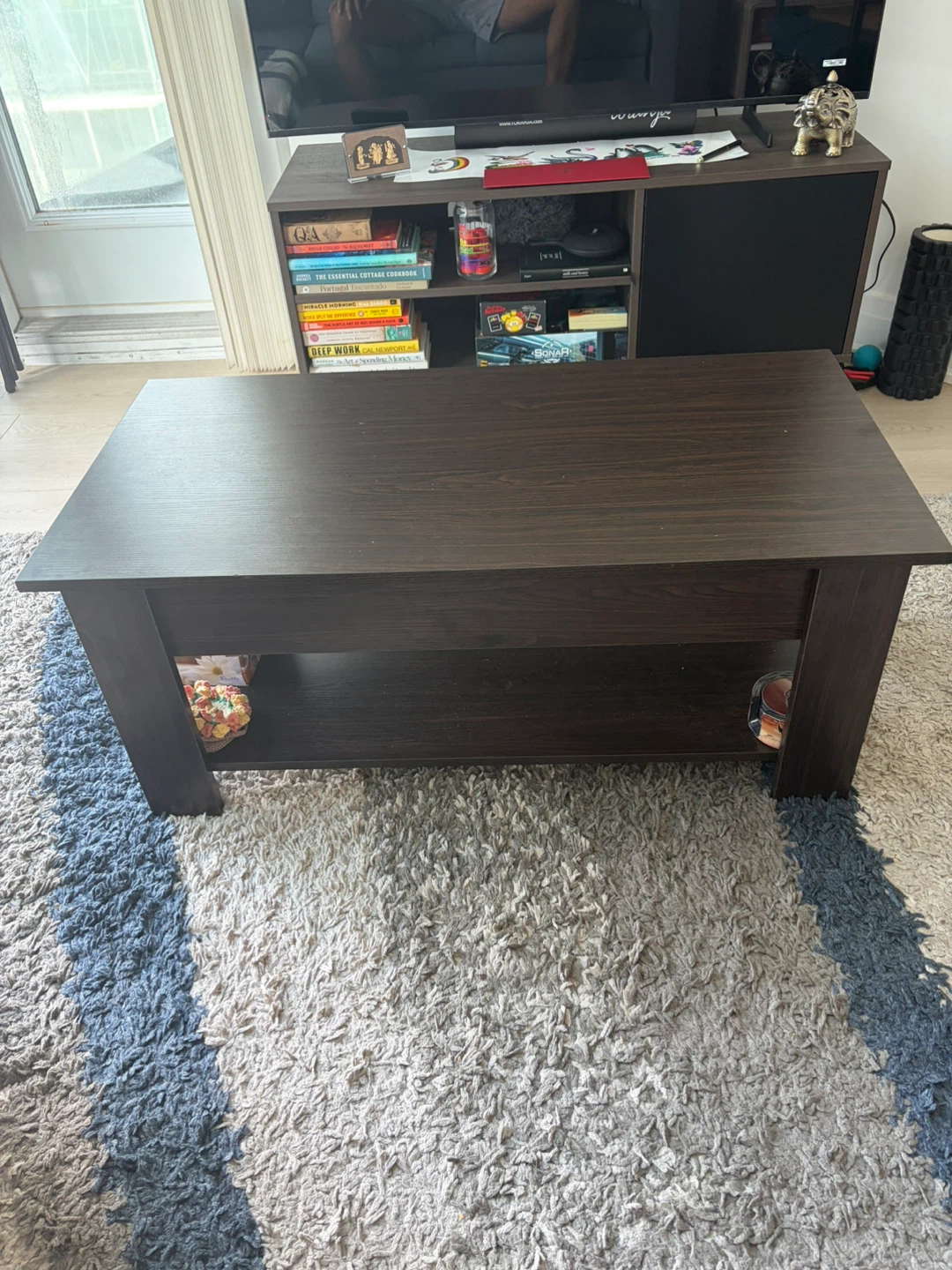 Lift-Top Coffee Table with Storage