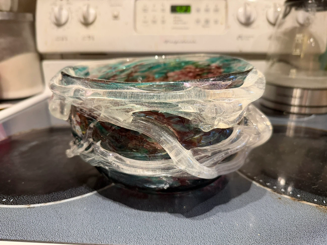Unique glass bowl - photo 2