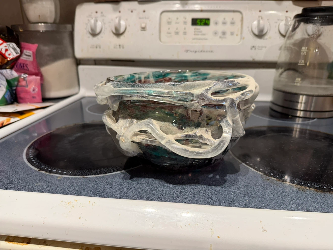 Unique glass bowl - photo 3
