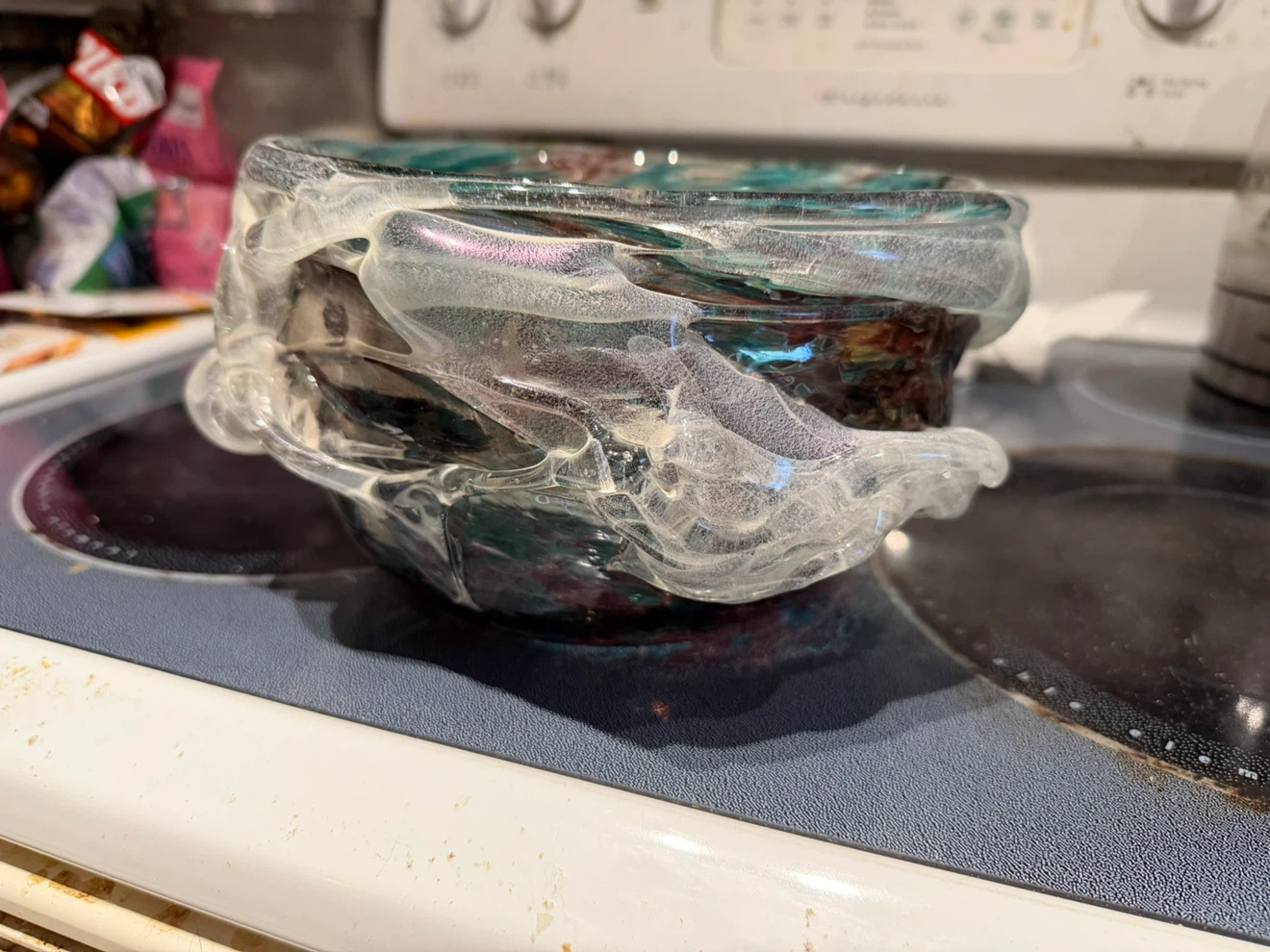 Unique glass bowl - photo 4