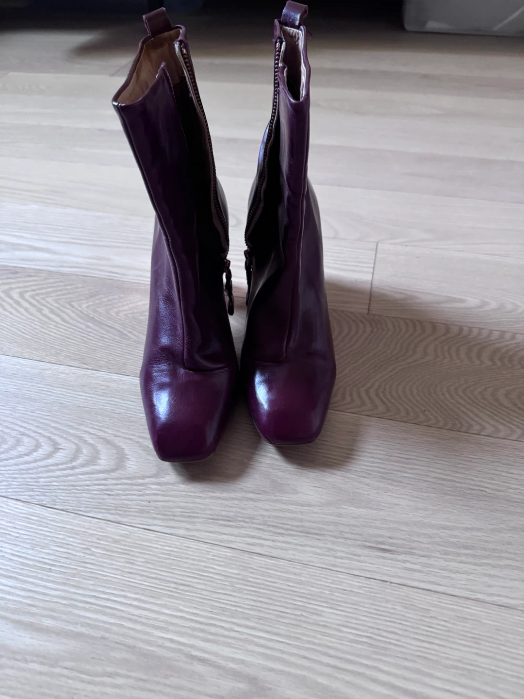 Deep red / burgundy Ankle Boots - photo 3