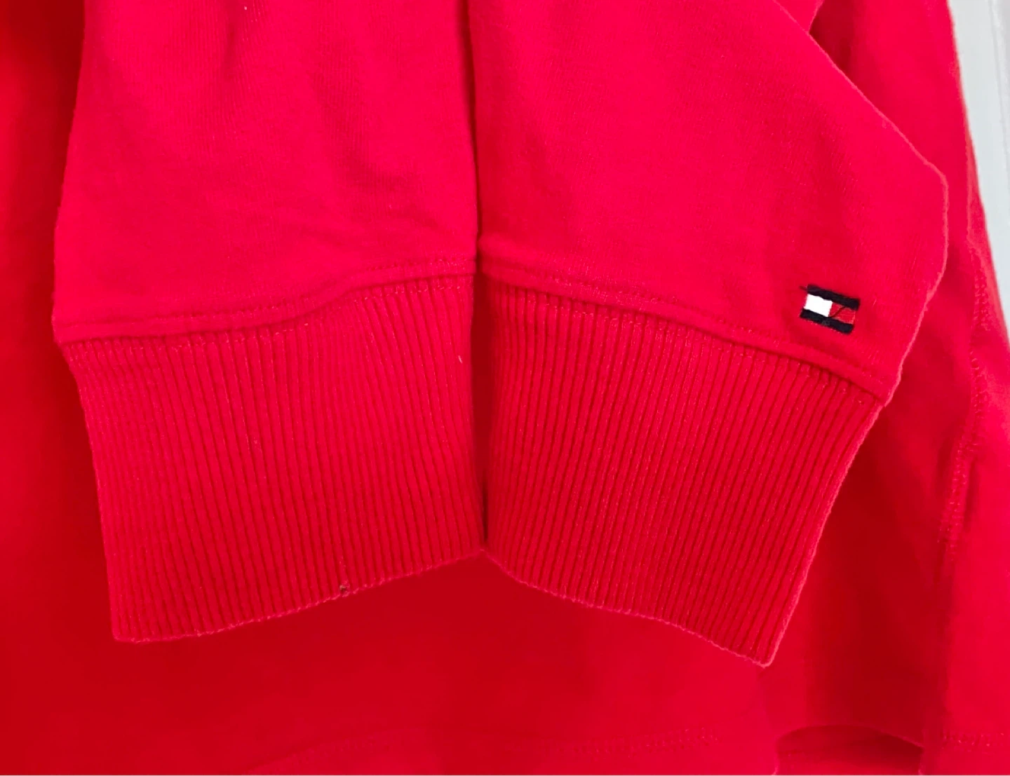 Tommy Hilfiger Red Long Sleeve Crewneck Shirt Size M - photo 4