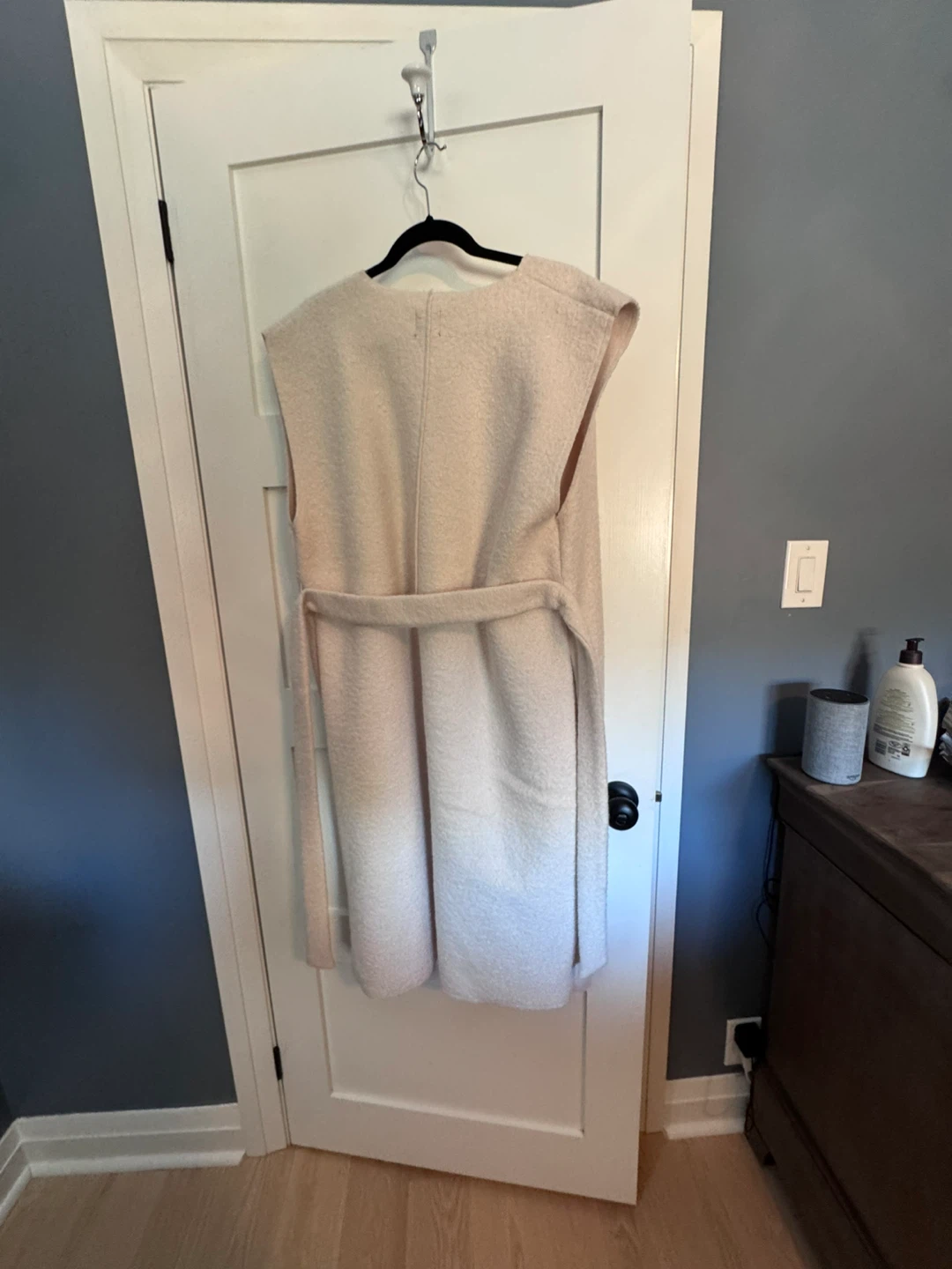 Zara Women's Beige Long Vest Size L - photo 3