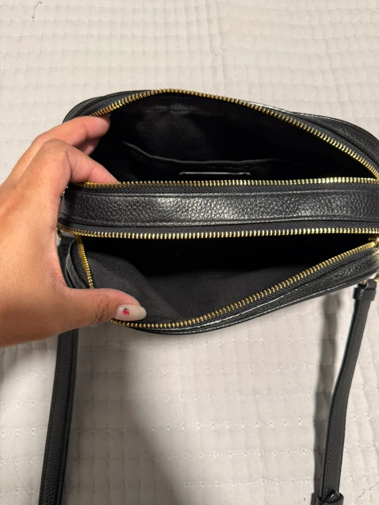 COACH Black Leather Crossbody Bag - photo 4