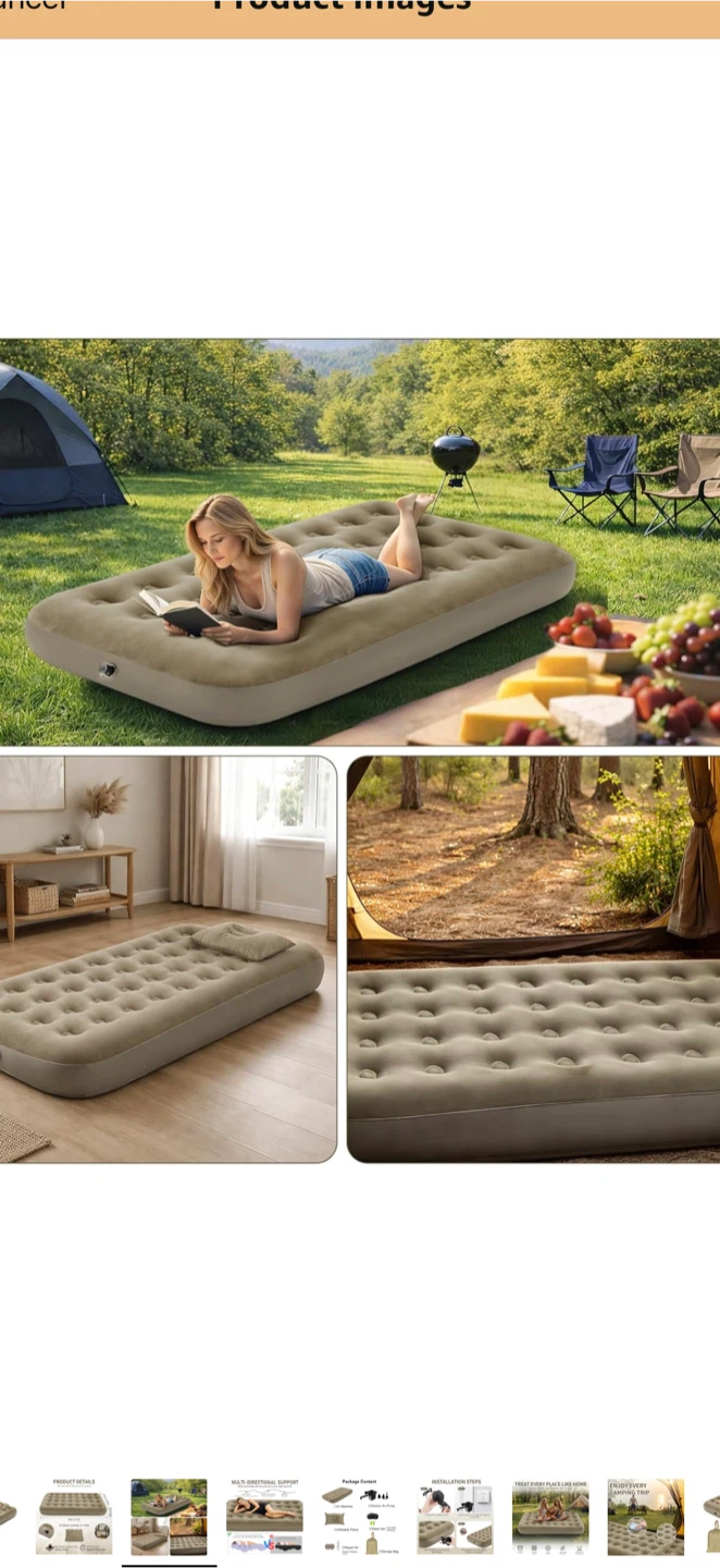 Inflatable Air Mattress