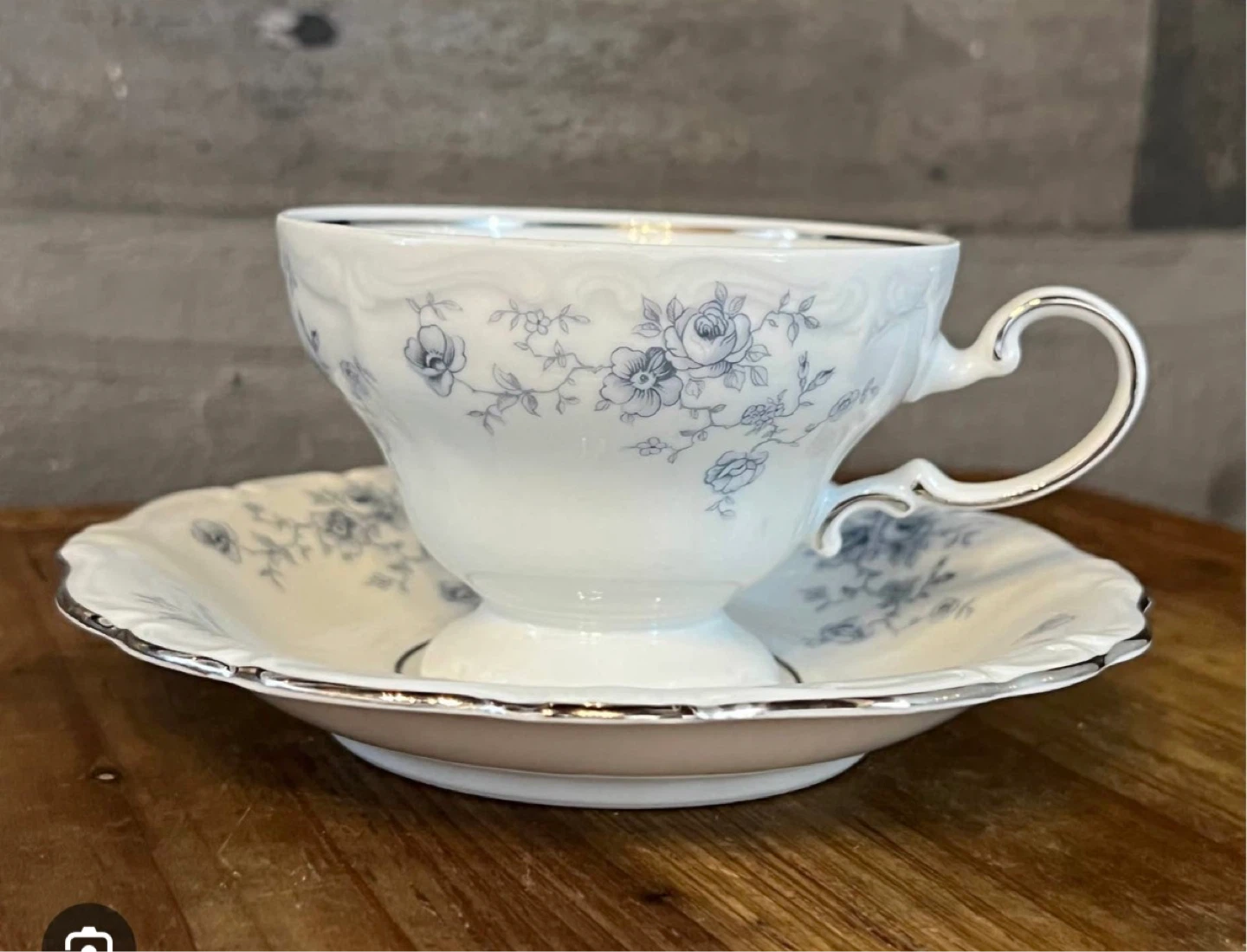 John Haviland Teacup and Saucer - photo 2