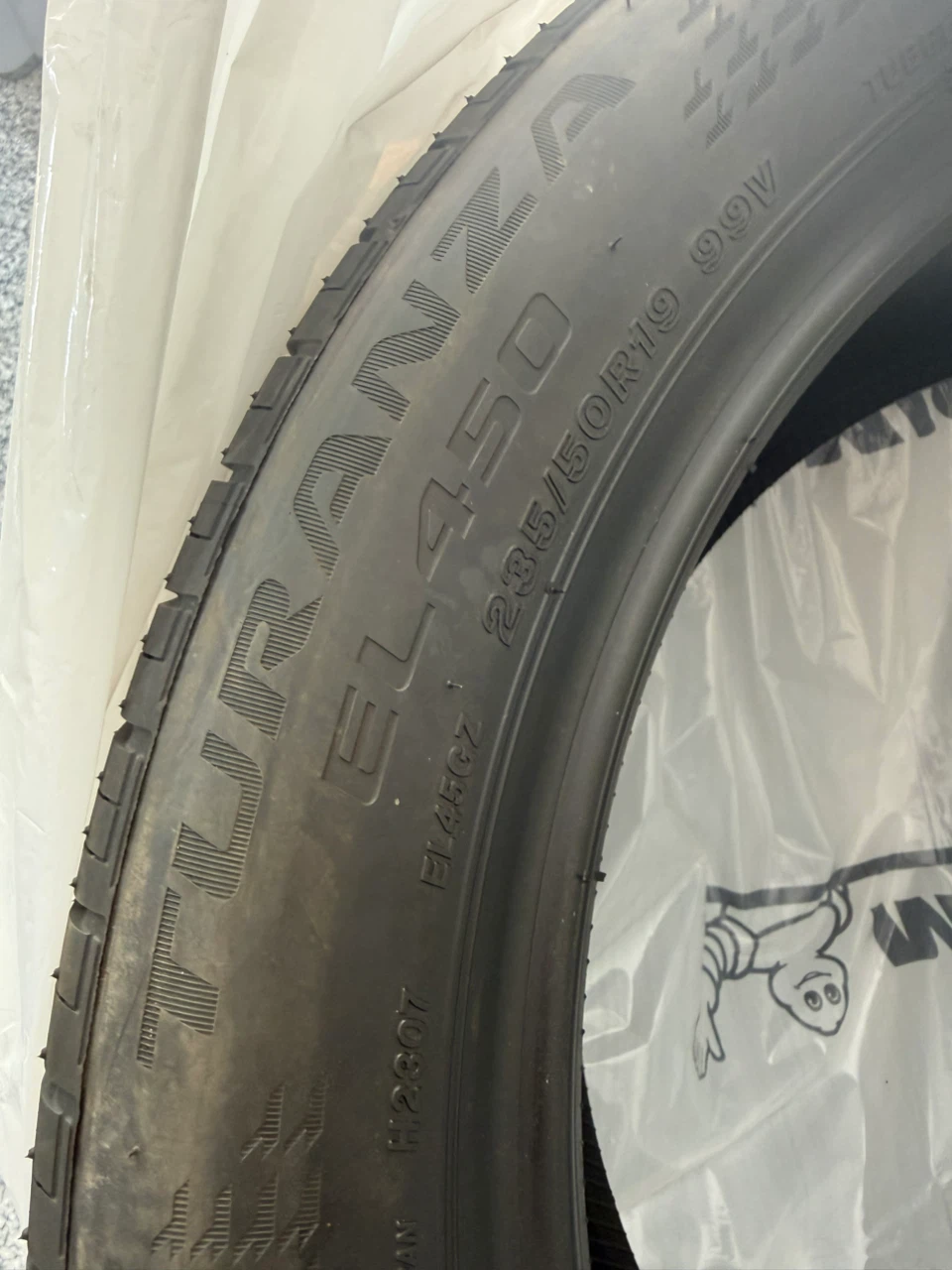 Set of 4 Bridgestone Turanza EL450 Tires - photo 3