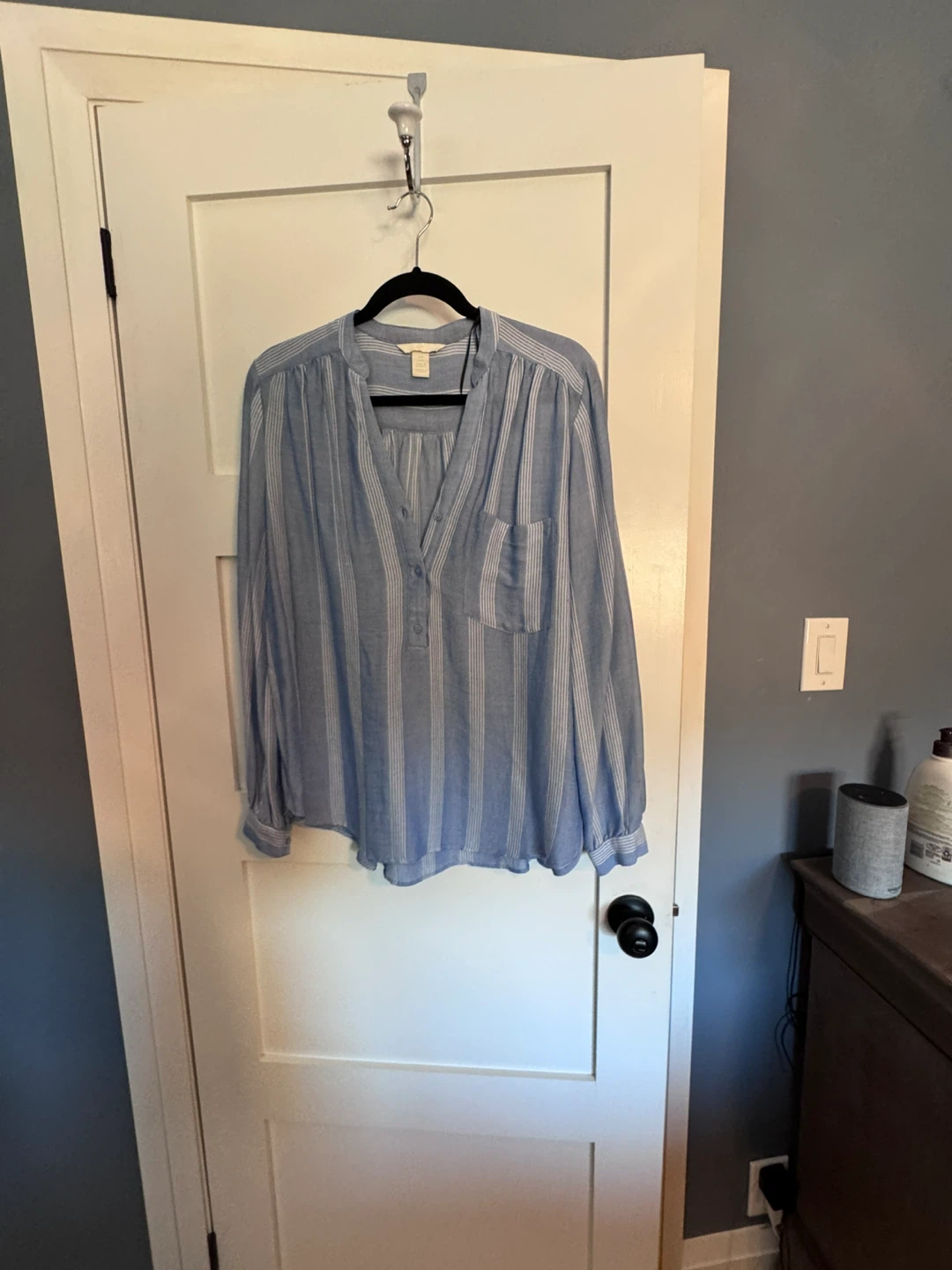 H&M Striped Blouse