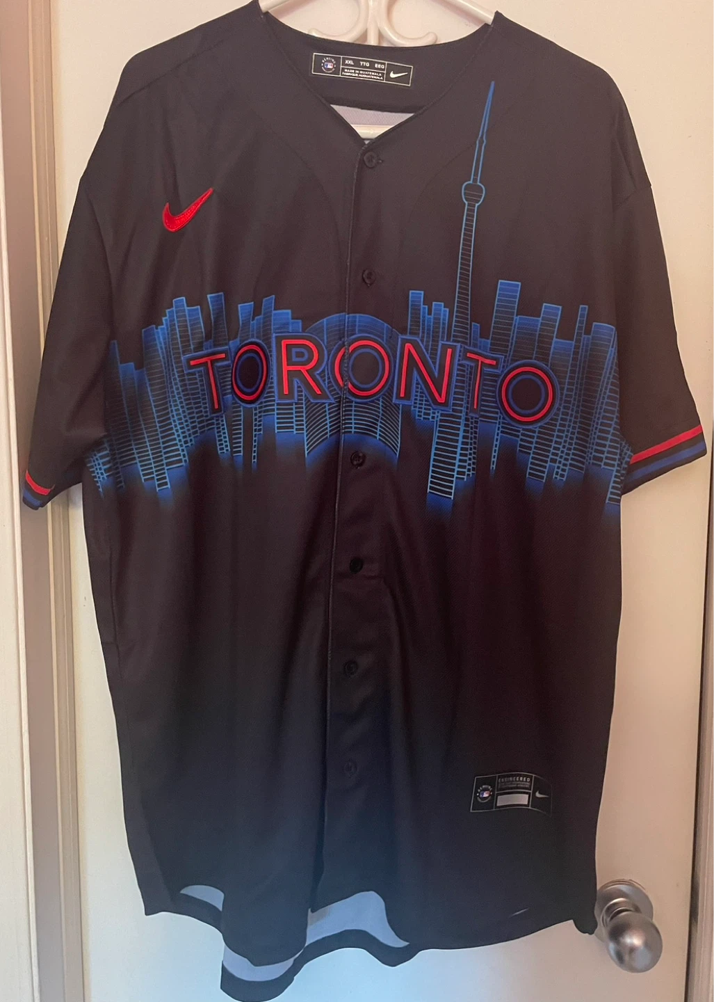 New Mens TORONTO BLUE JAYS Jersey GUERRERO #27 XXL - photo 2