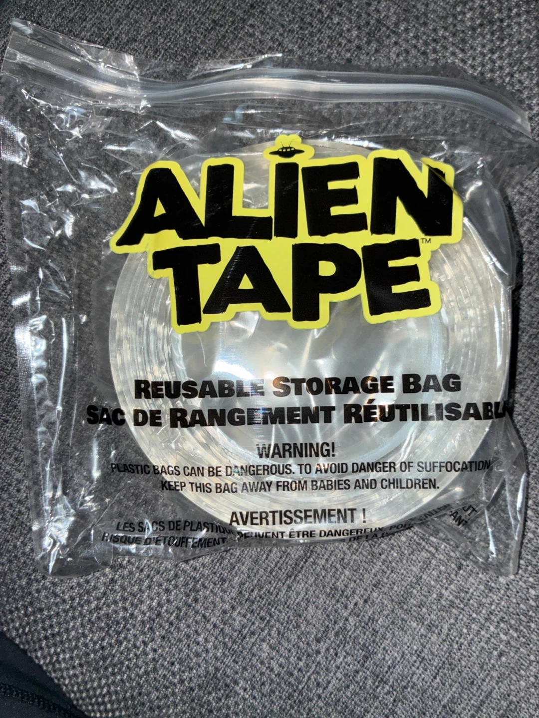 Alien Tape Reusable Storage Bag