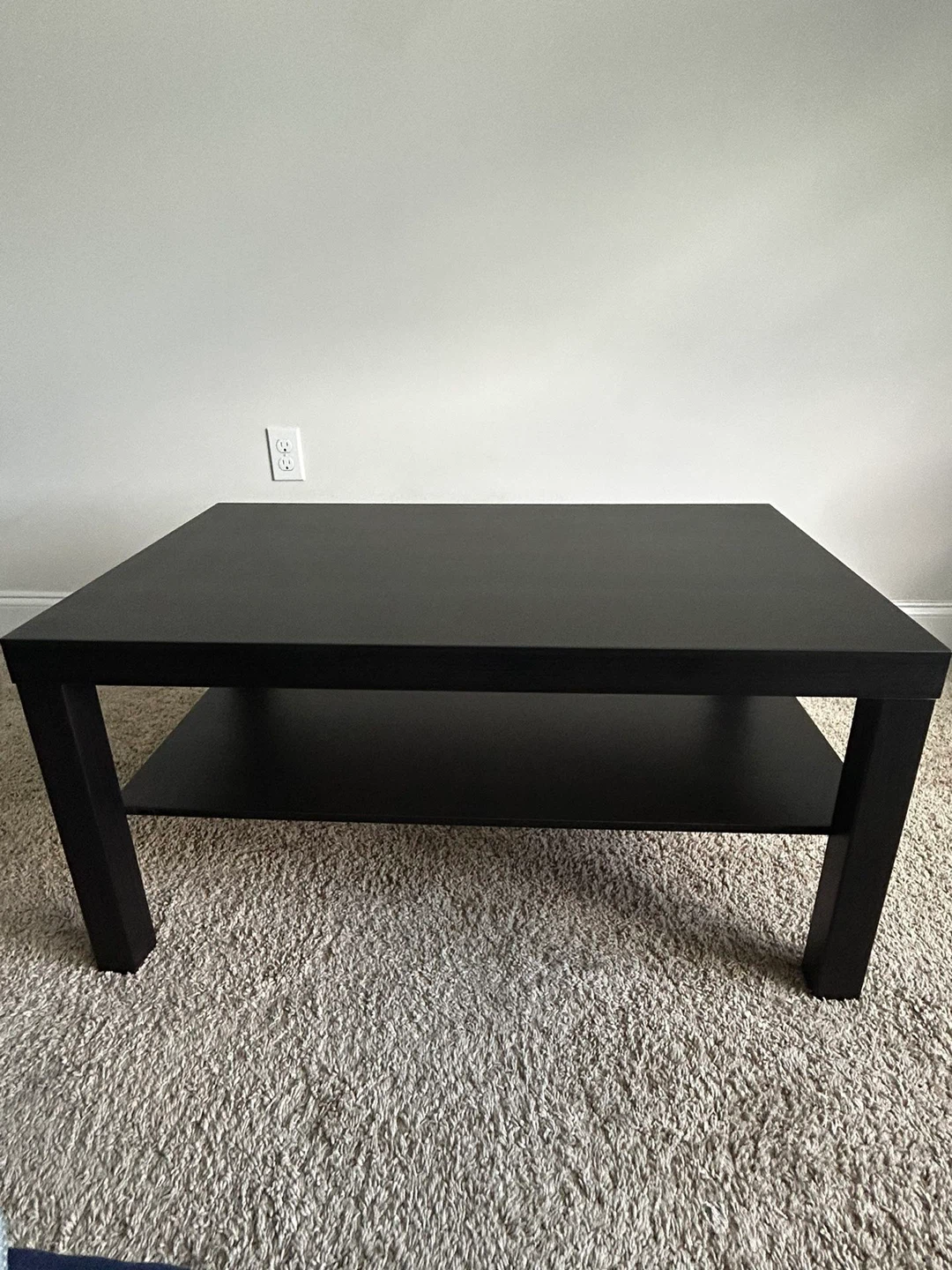IKEA LACK coffee table black brown
