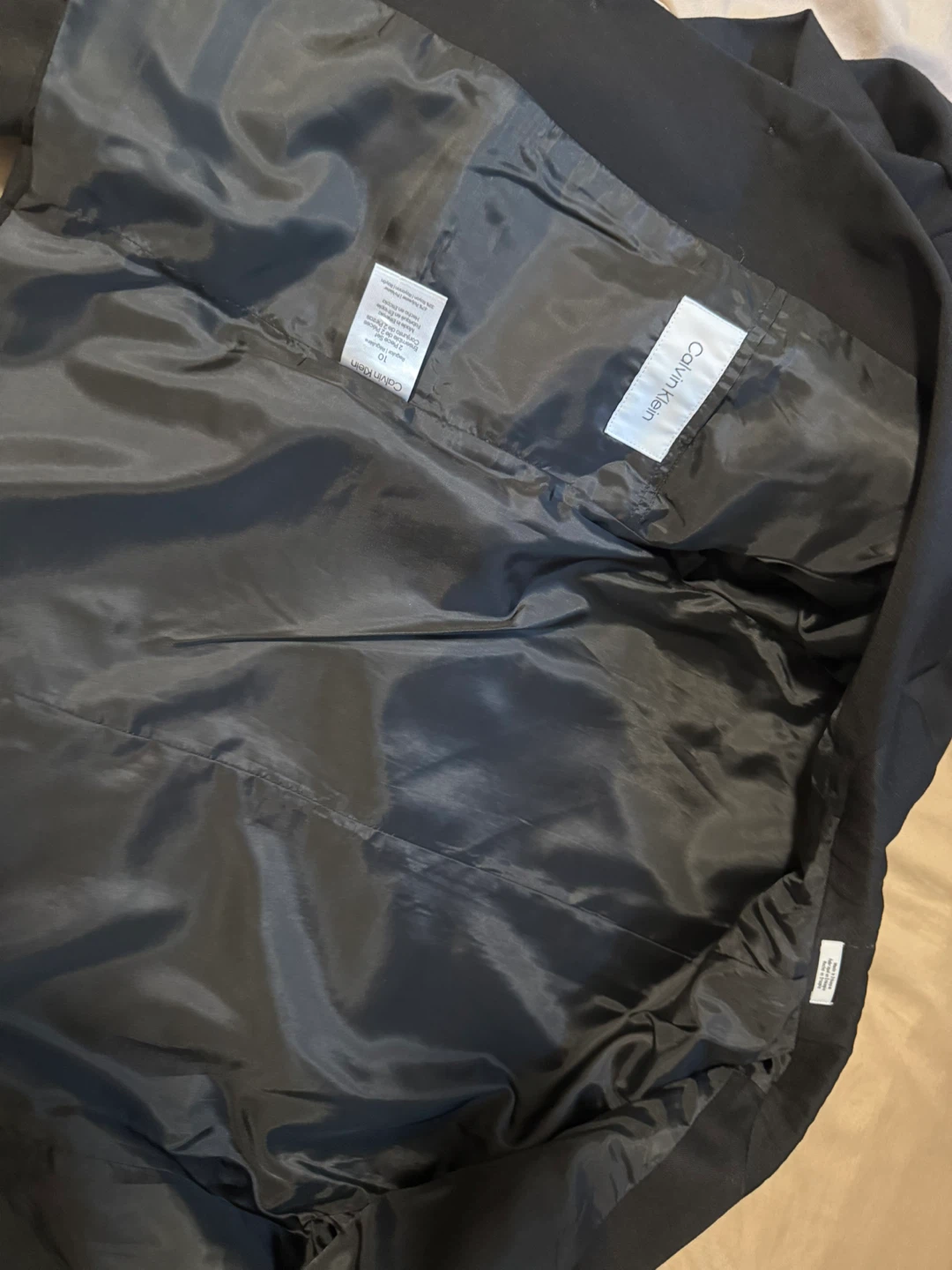 Calvin Klein Black Blazer and Pants Suit Size 10 - photo 3