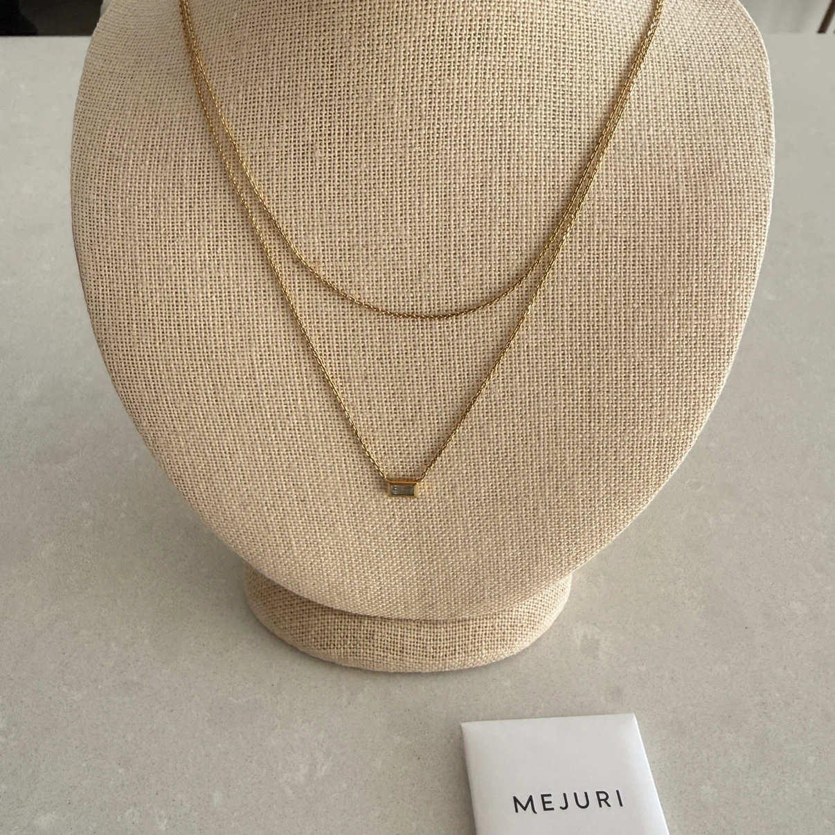Mejuri Silver925 Layered Necklace with pendant - photo 2