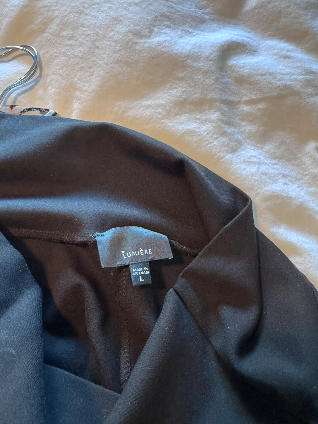 Lumière Black Pants Size L - photo 3