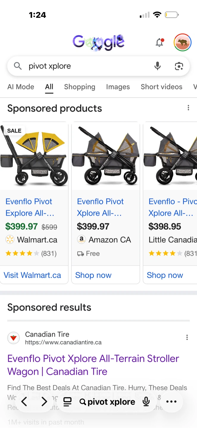 Evenflo Pivot Xplore All-Terrain Stroller Wagon - photo 2