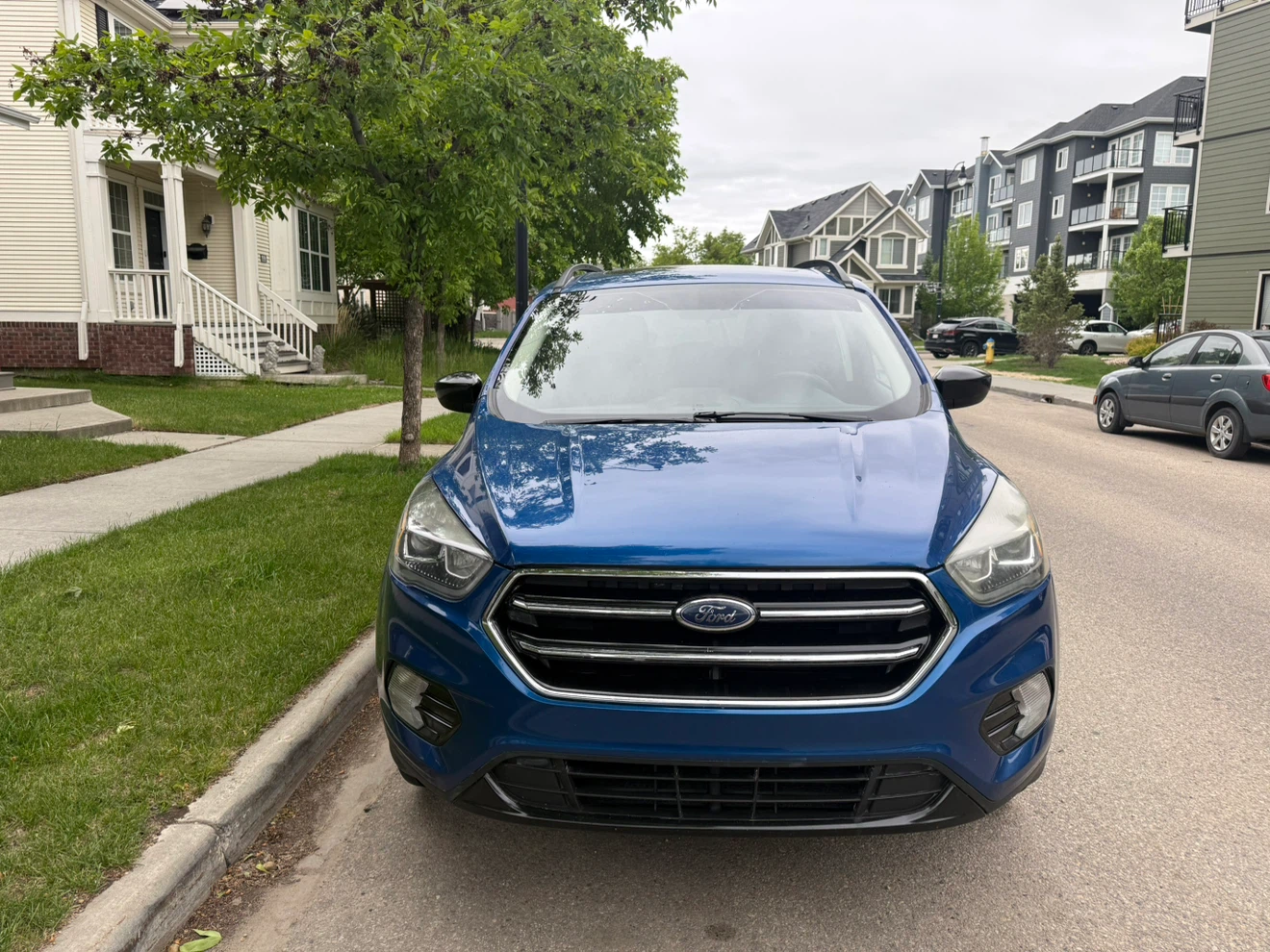 Blue Ford Escape