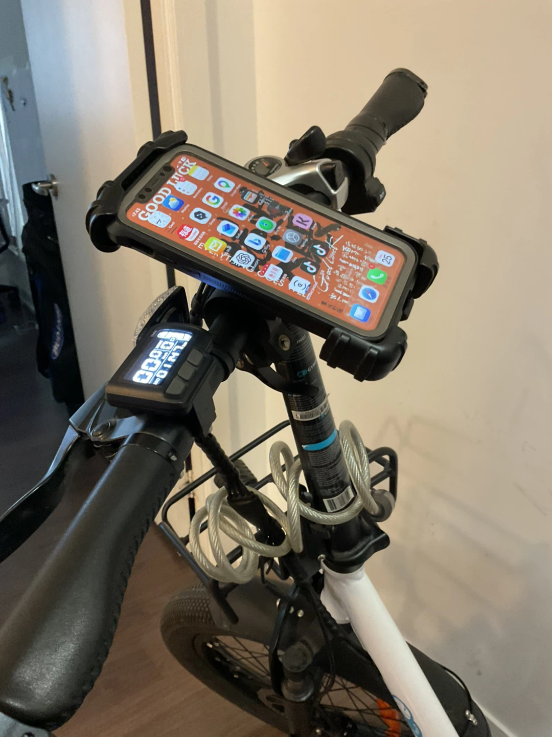 Bike/E-bike/scooter/motorcycle Phone Mount Holder 4.7-6.8”
