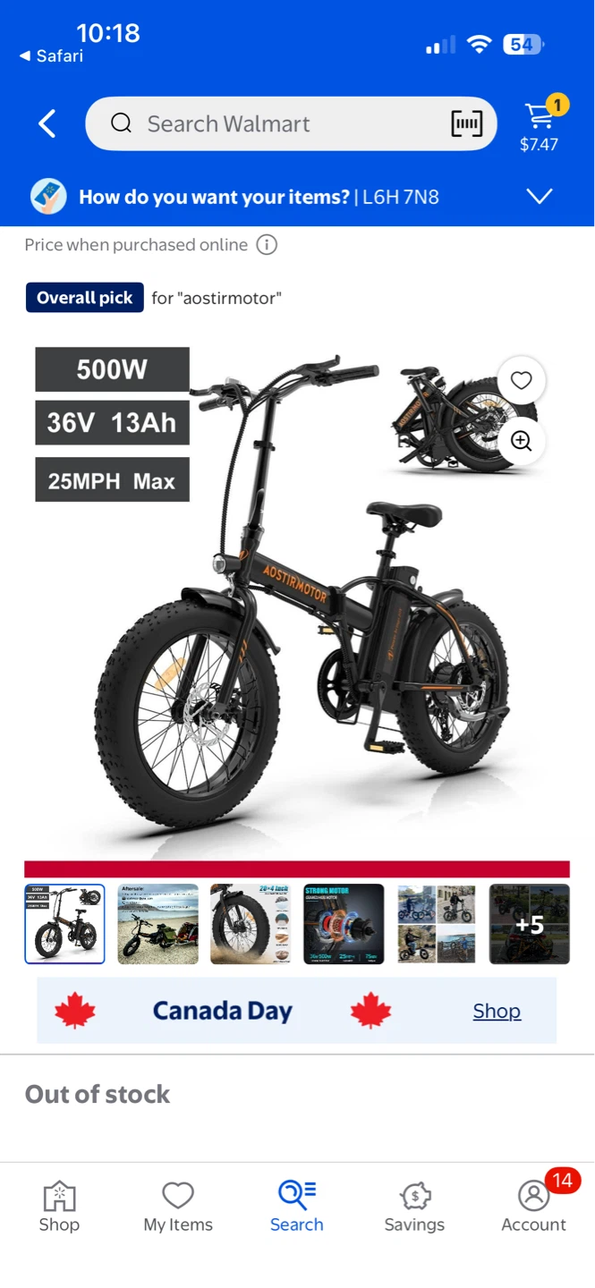 Aostirmotor A20 Folding Fat Tire E-Bike - photo 2