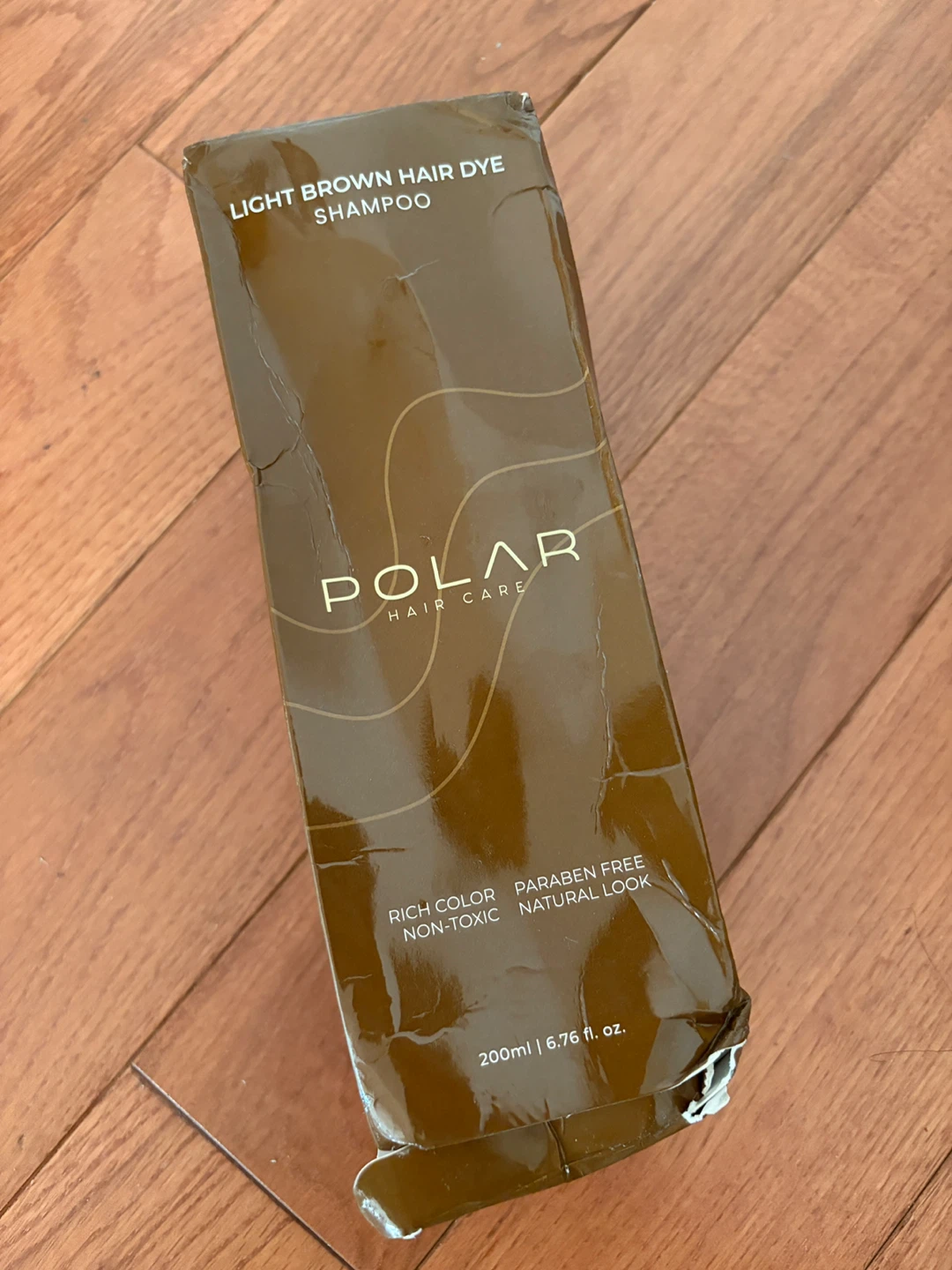 Polar Hair Care Light Brown Hair Dye Shampoo