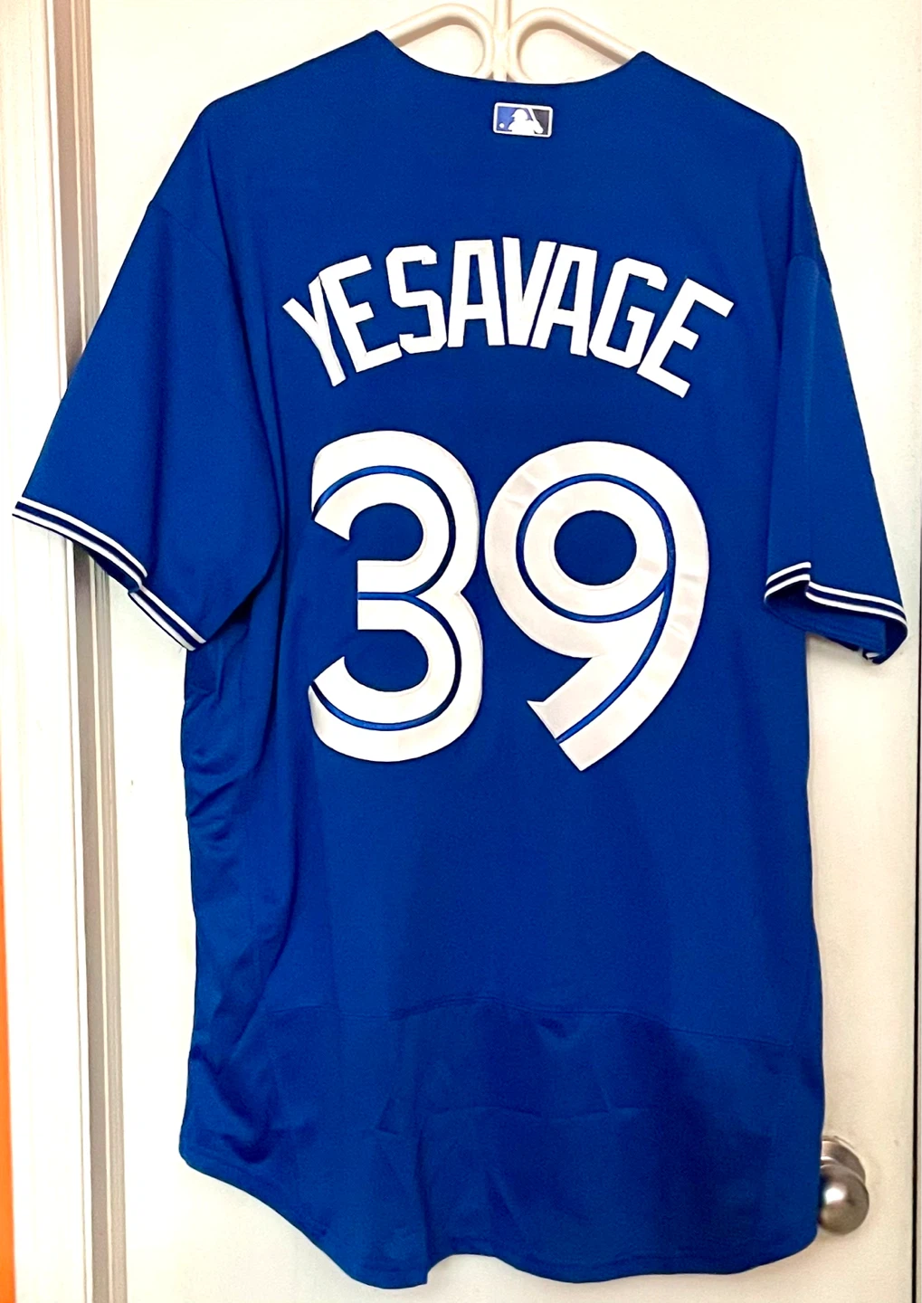New Mens TORONTO BLUE JAYS Jersey YESAVAGE #39 XXL