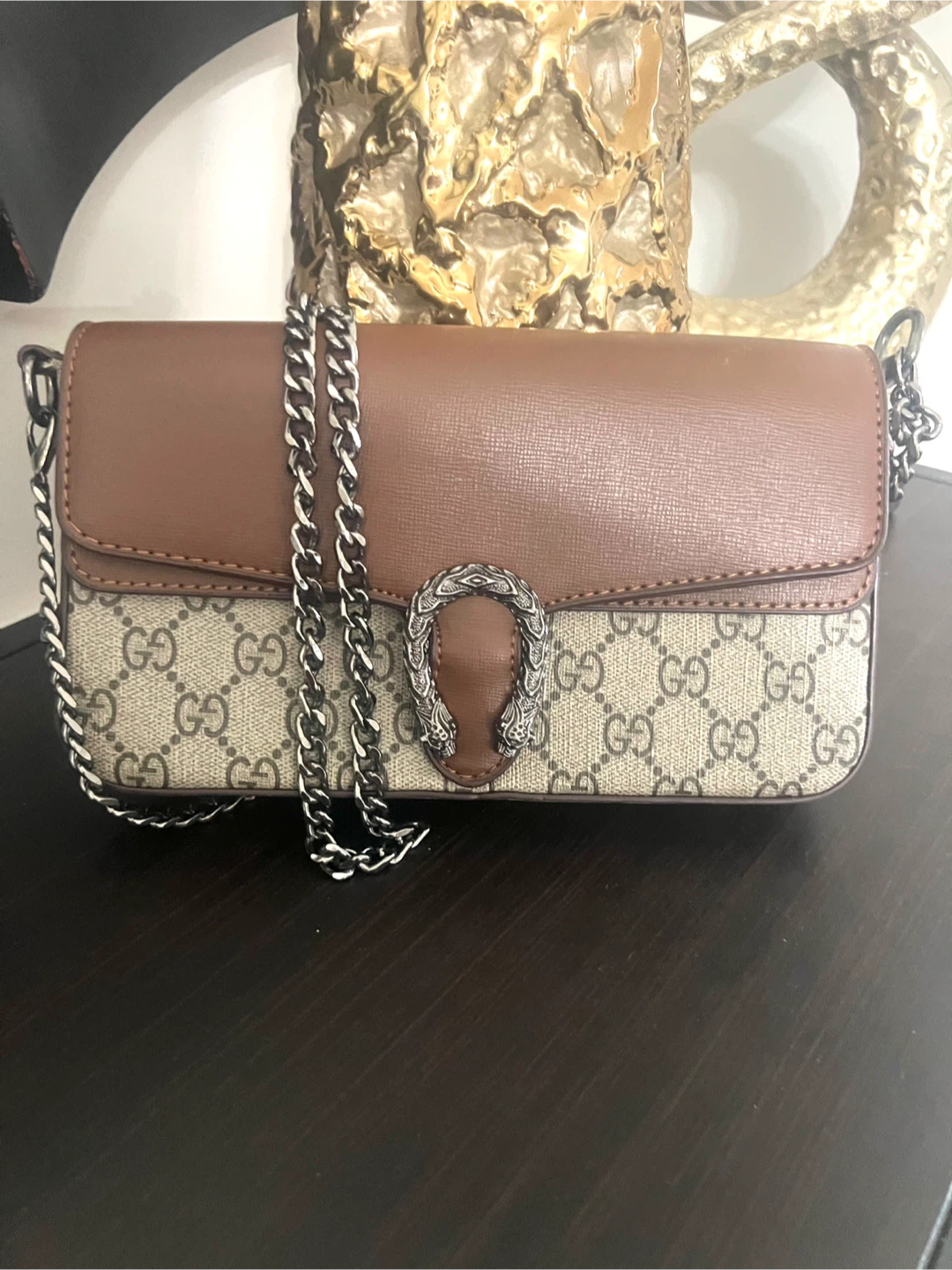 Brown 4-Piece Crossbody Bag Set – New - photo 3