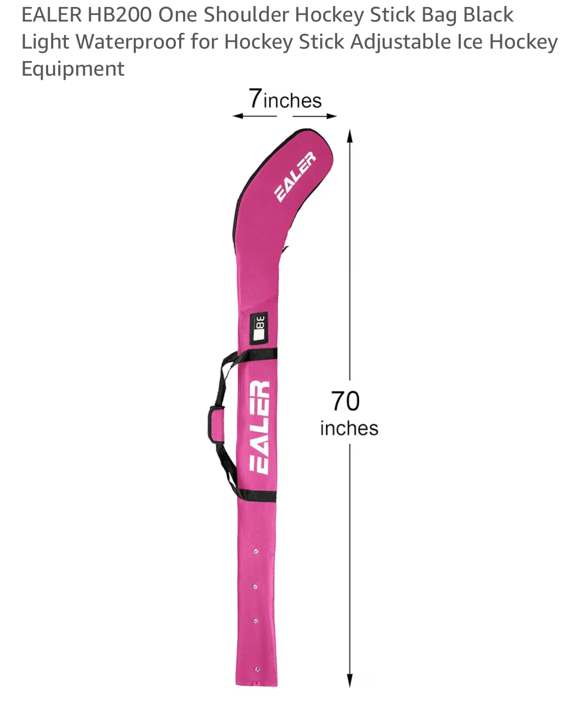 EALER Pink Hockey Stick Bag - photo 2