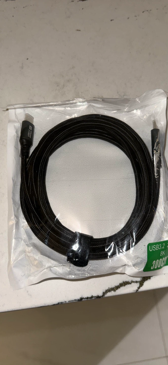 USB-C to USB-C 3.2 Cable - 8K, 20Gbps, 100W - photo 5
