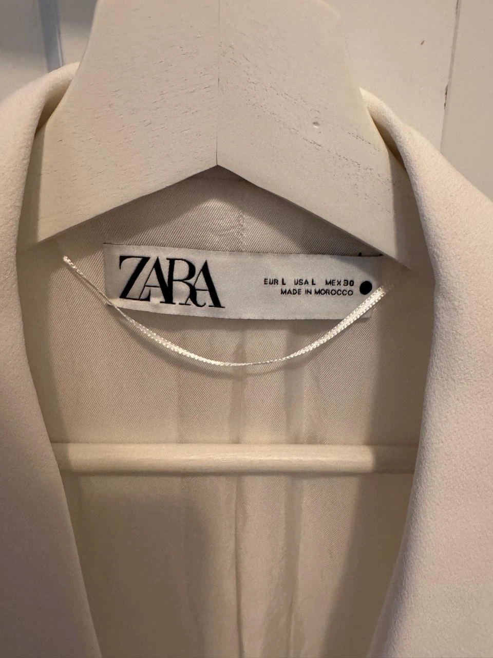 ZARA White Belted Women’s Blazer - photo 3